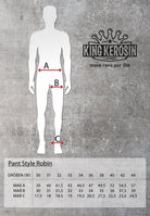 King Kerosin - 5-Pocket Jeans mit Hosenträger-Knöpfe «Robin»