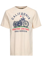 King Kerosin - Acid Wash T-Shirt «California»