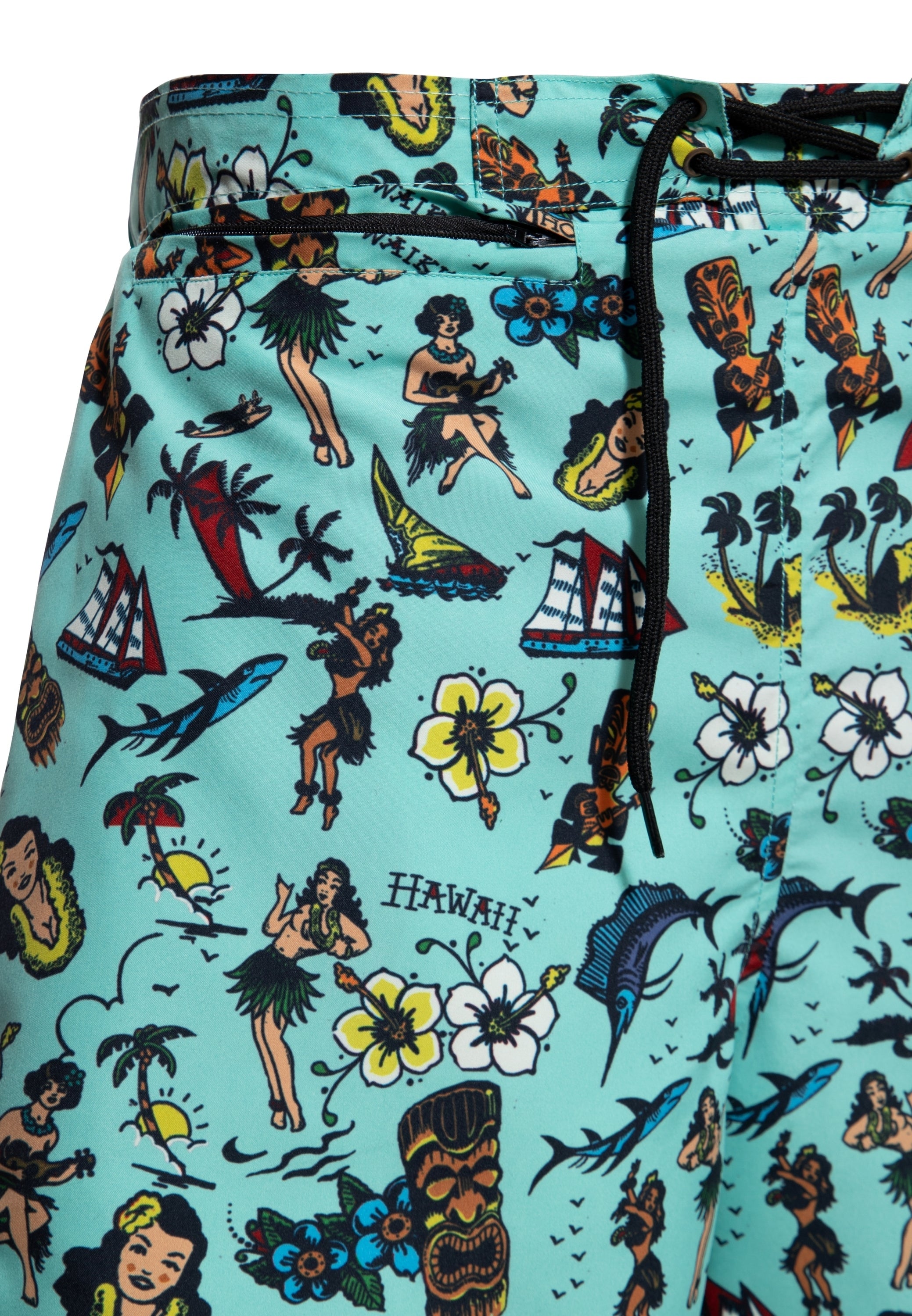 King Kerosin - Badeshorts «Hawaii»