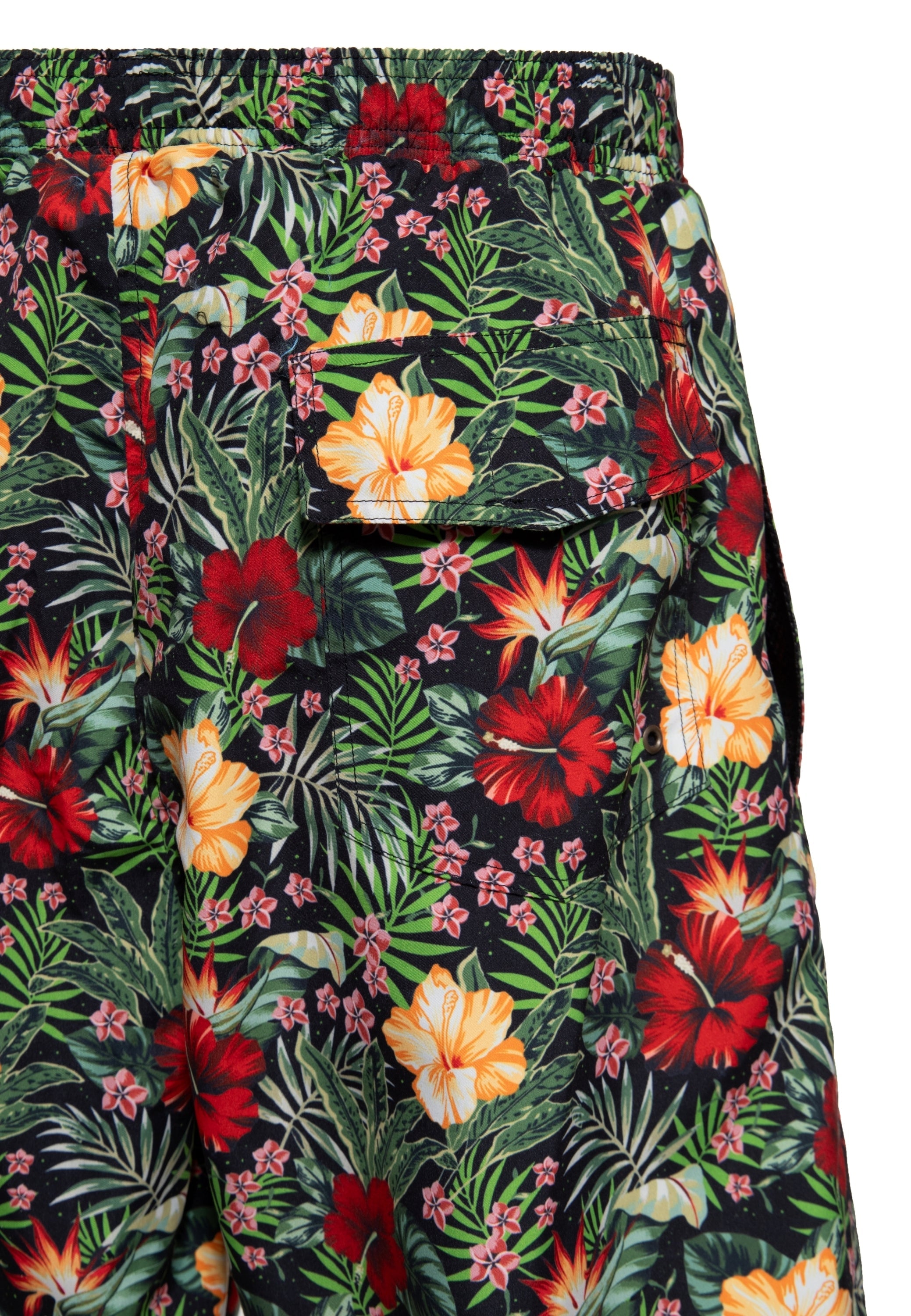 King Kerosin - Badeshorts «Hibiscus»