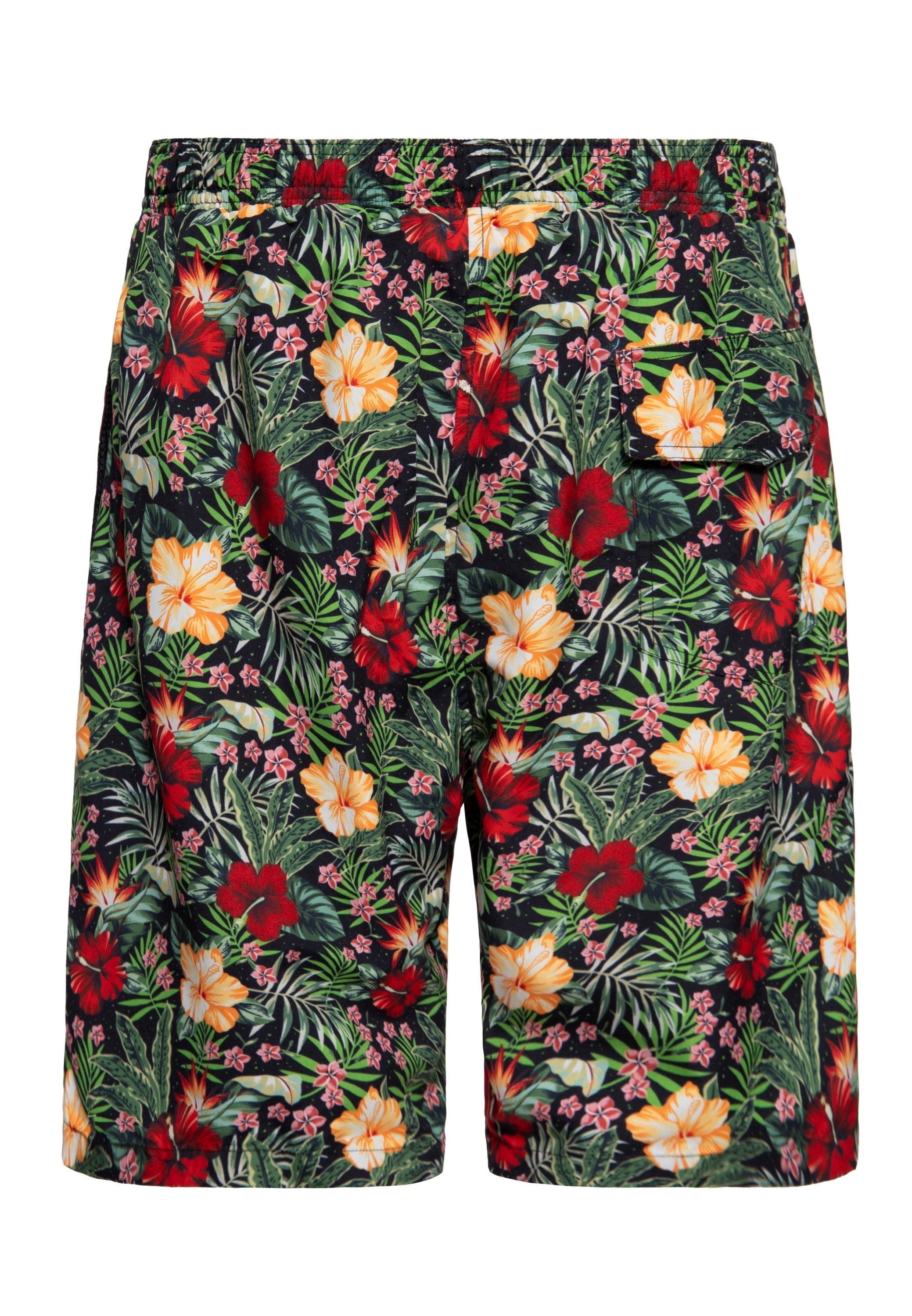 King Kerosin - Badeshorts «Hibiscus»