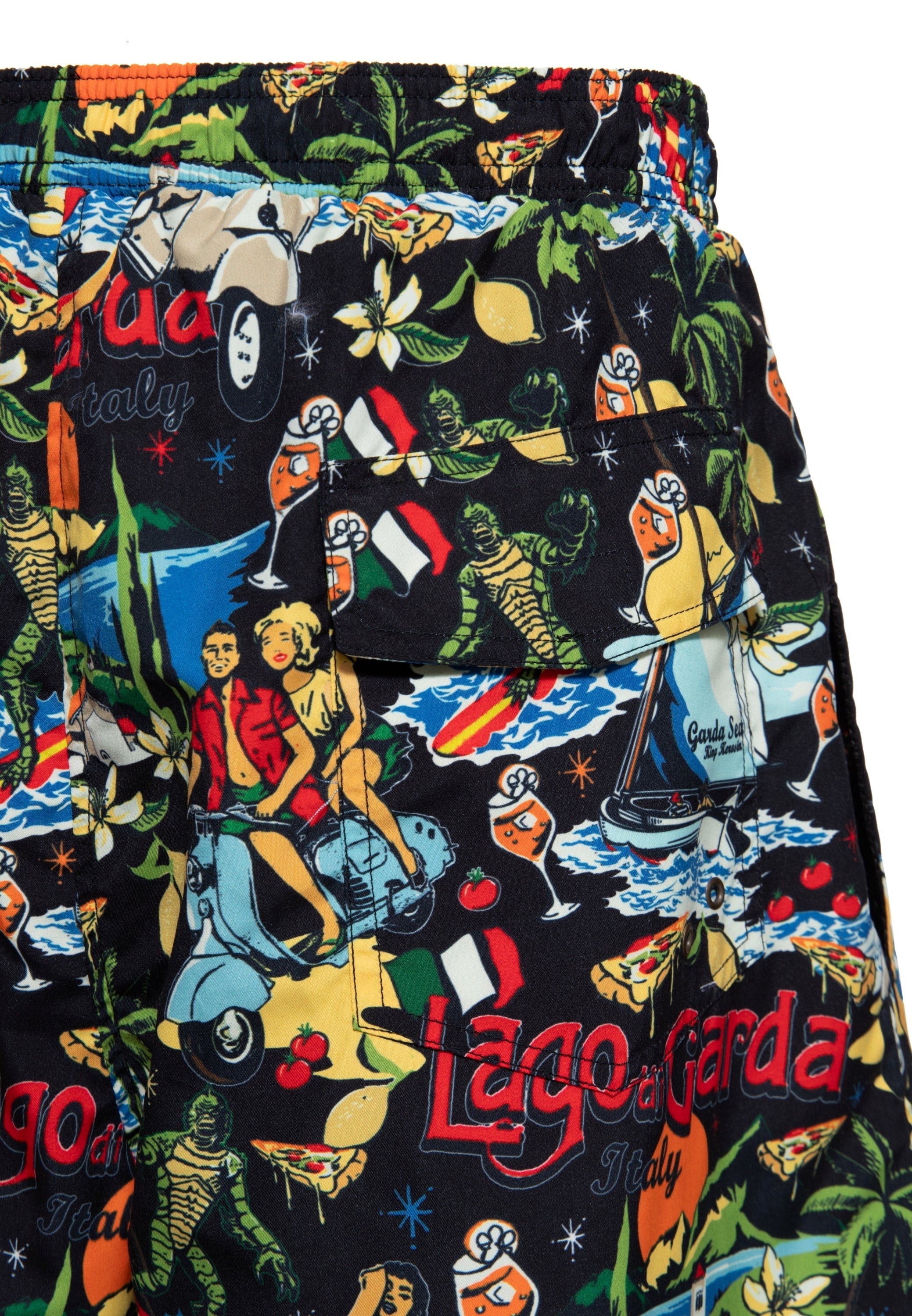 King Kerosin - Badeshorts «Lago di Garda»