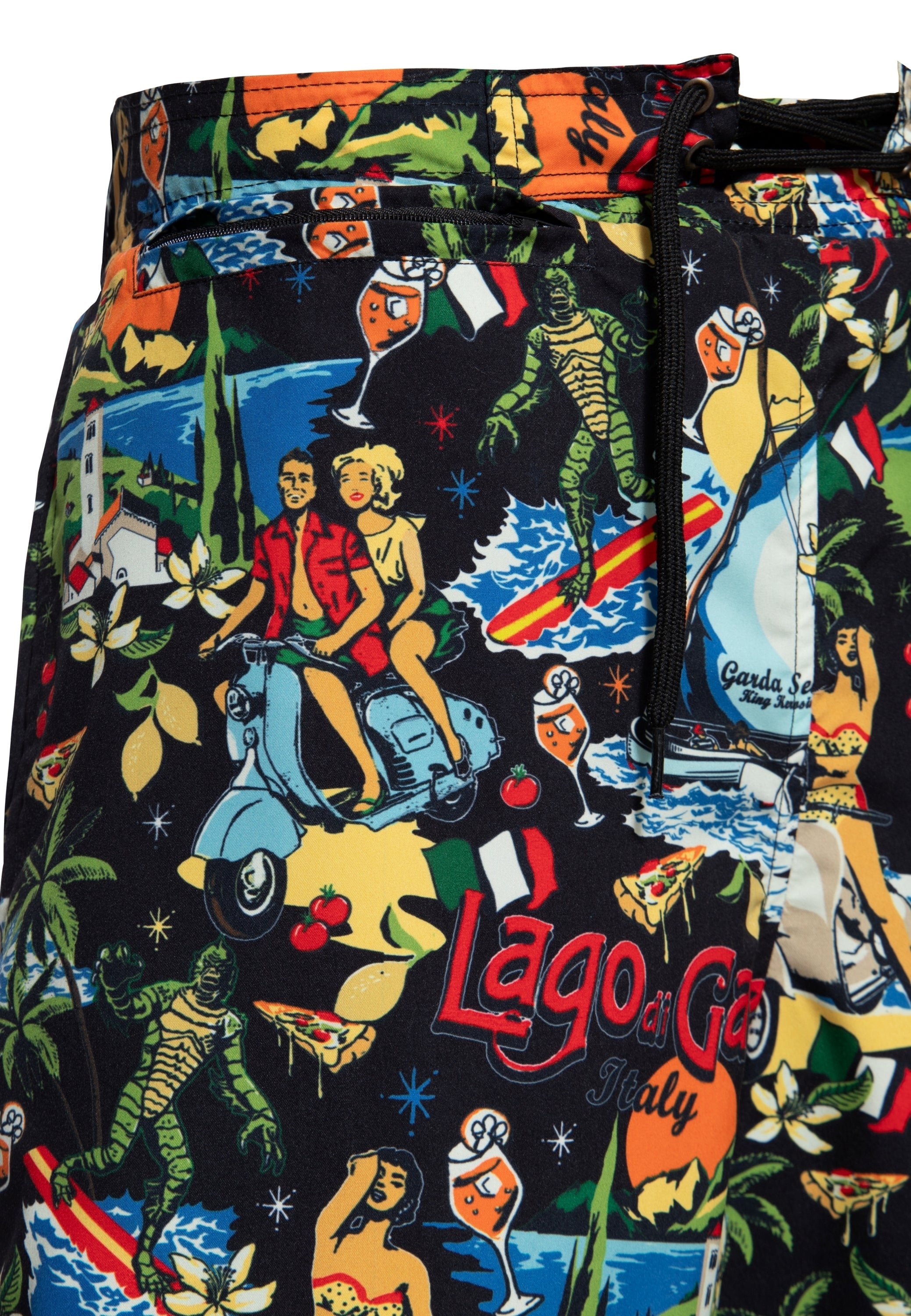 King Kerosin - Badeshorts «Lago di Garda»