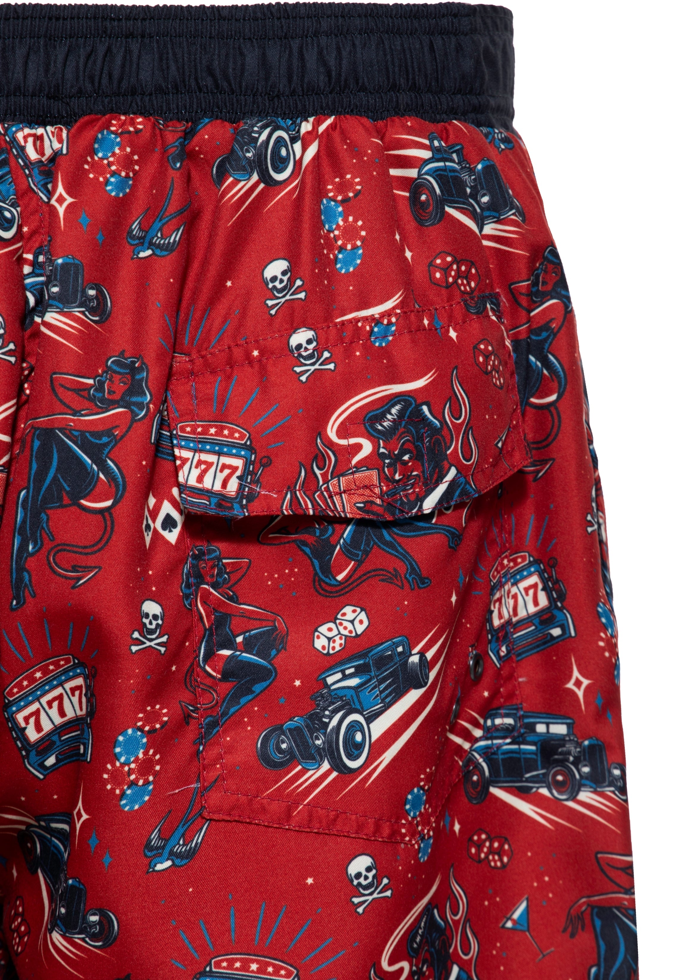 King Kerosin - Badeshorts «Rockabilly Devil»