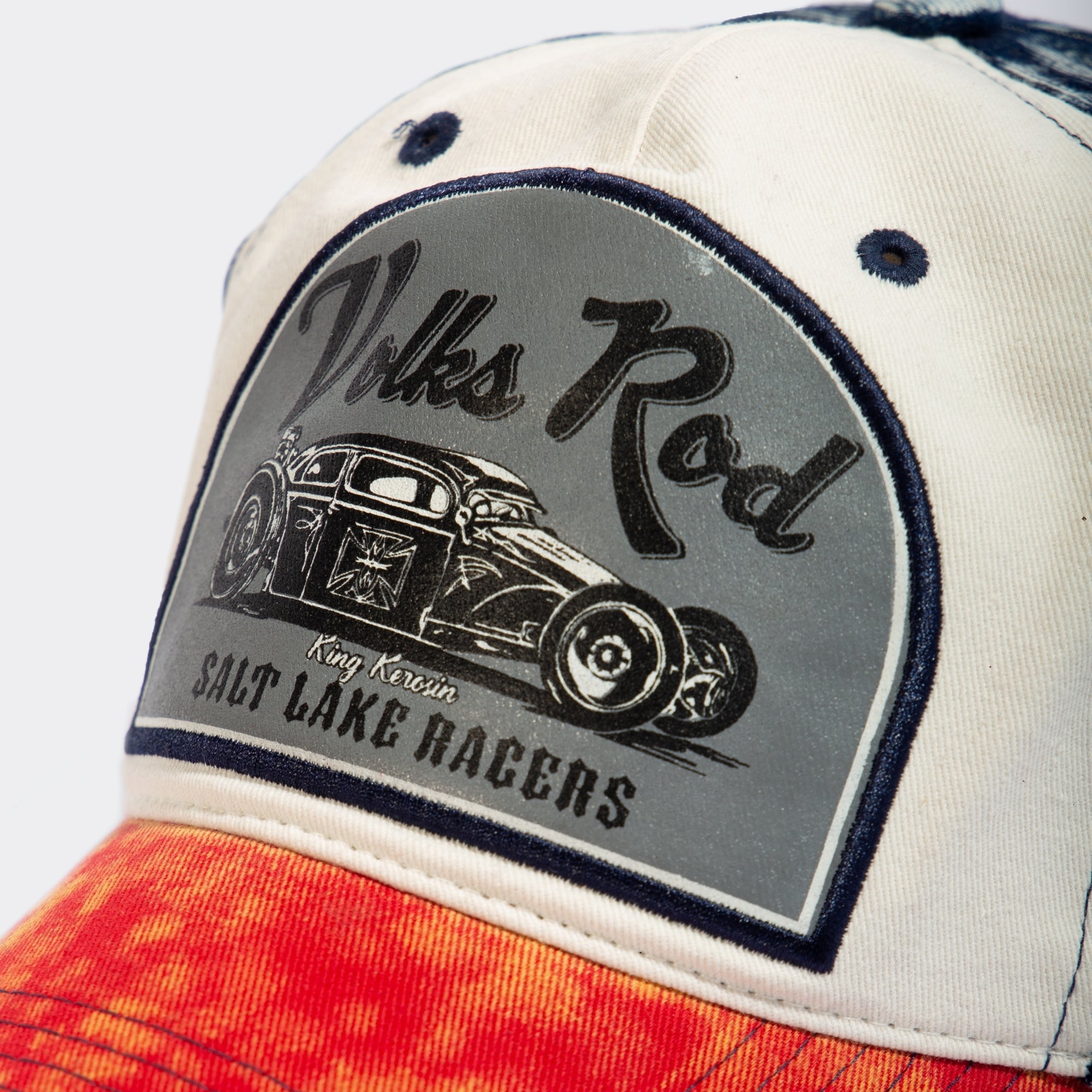 Baseball Cap im Used - Look «Volks Rod» Baseball Cap von King Kerosin