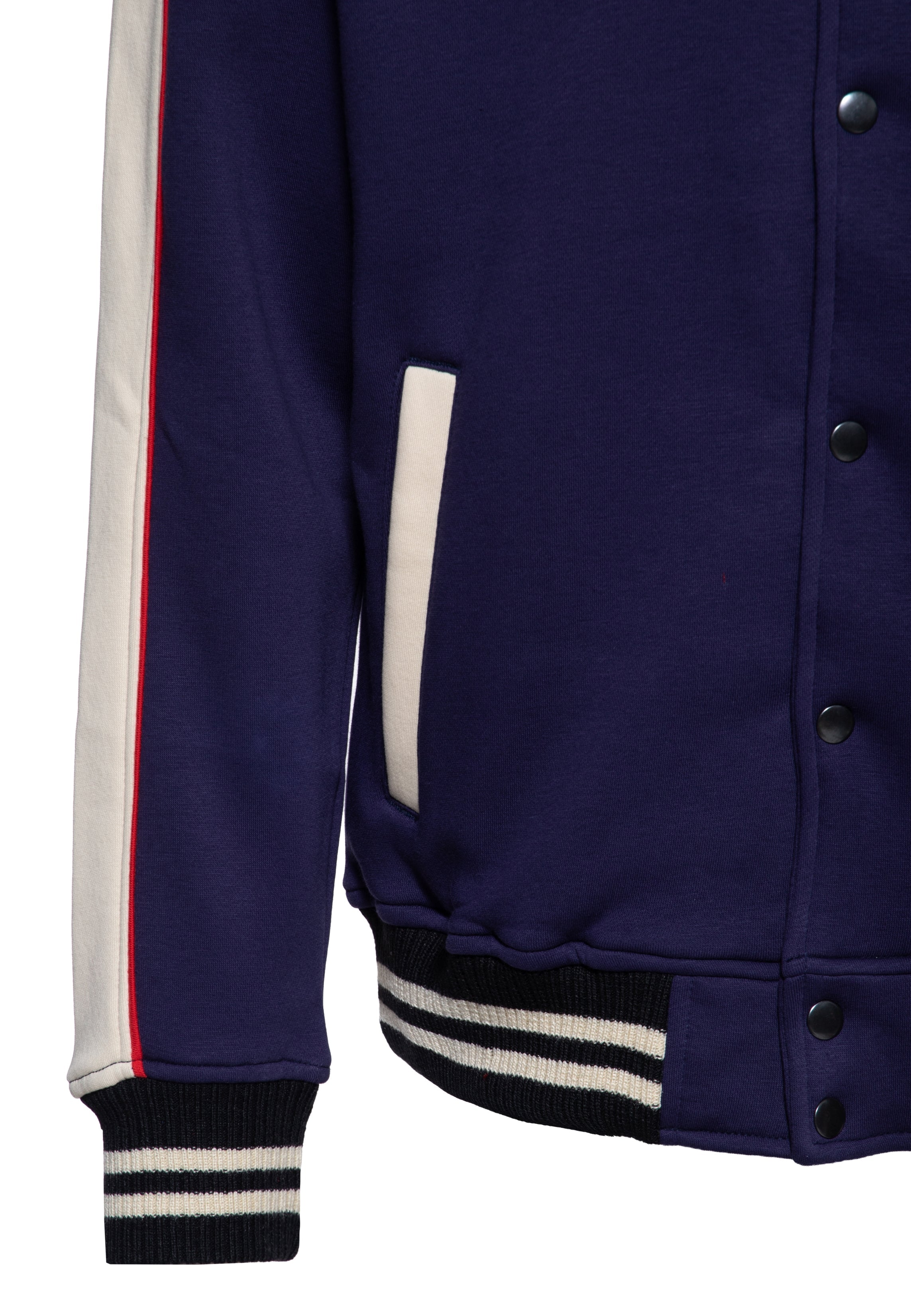 College Jacke 'L.A. Mechanic' in Dunkelblau College & Baseball Jacken von King Kerosin