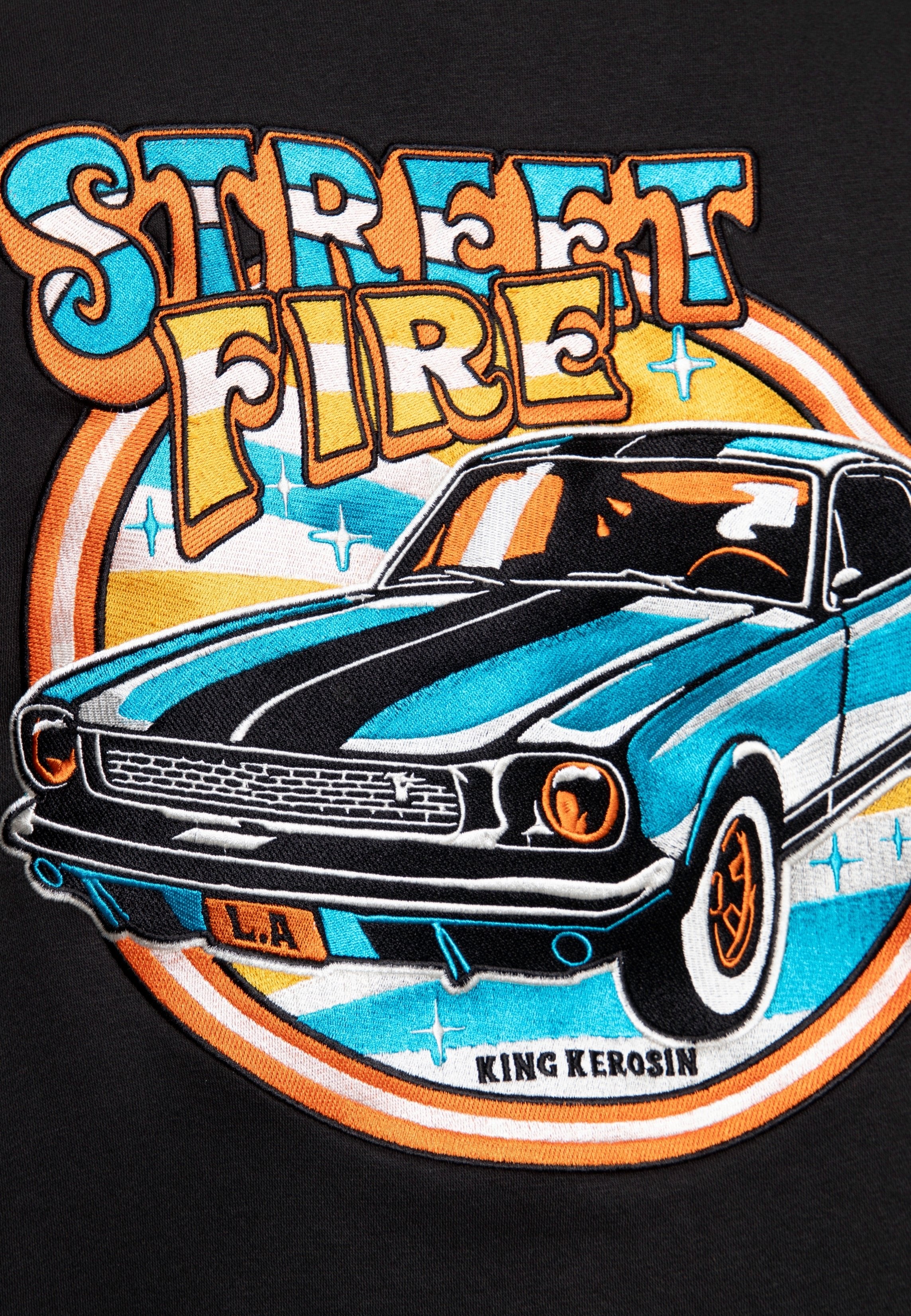 King Kerosin - College Jacke «Street Fire»
