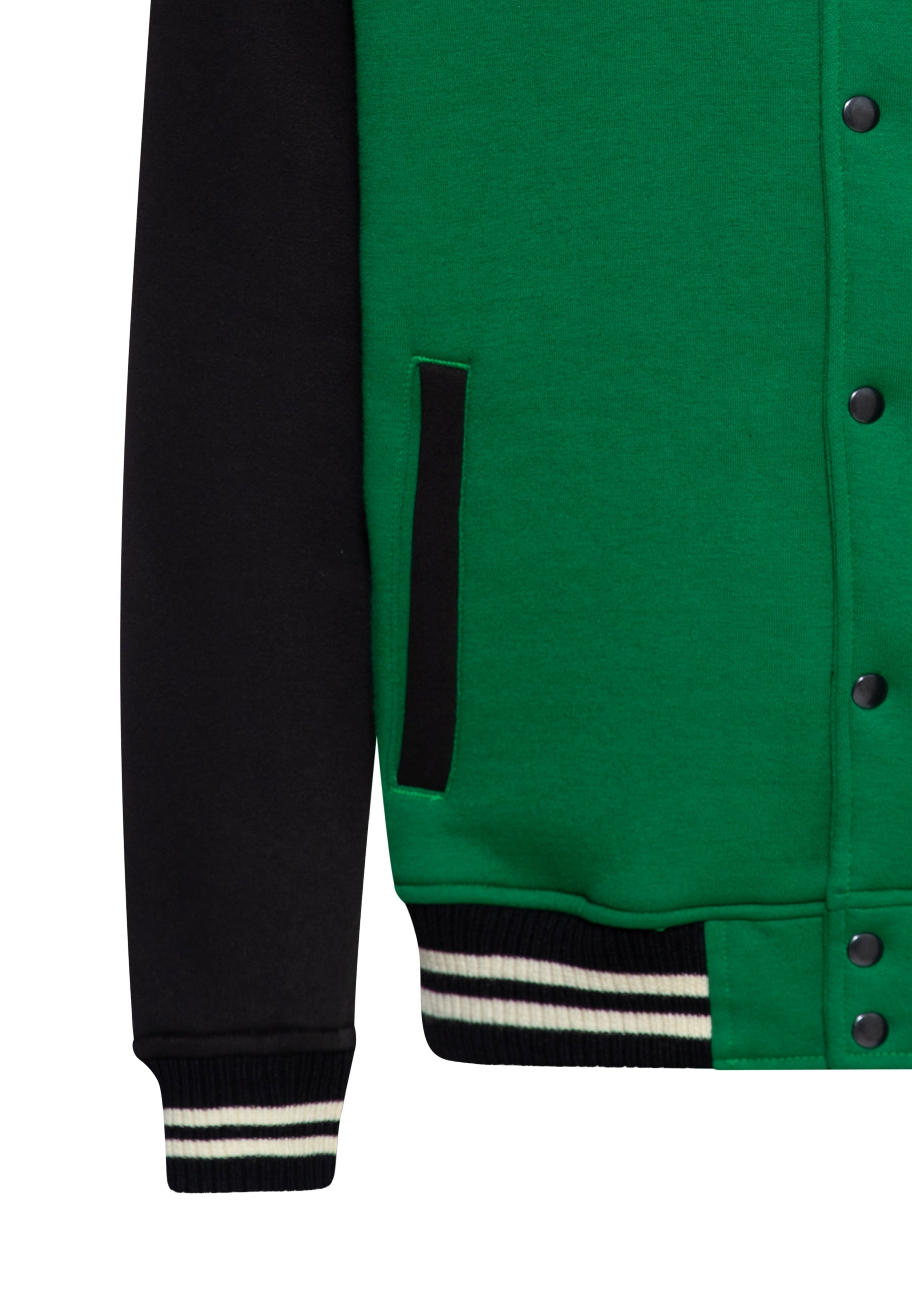 Collegejacke 'Daytona Raceway' in Grün College & Baseball Jacken von King Kerosin