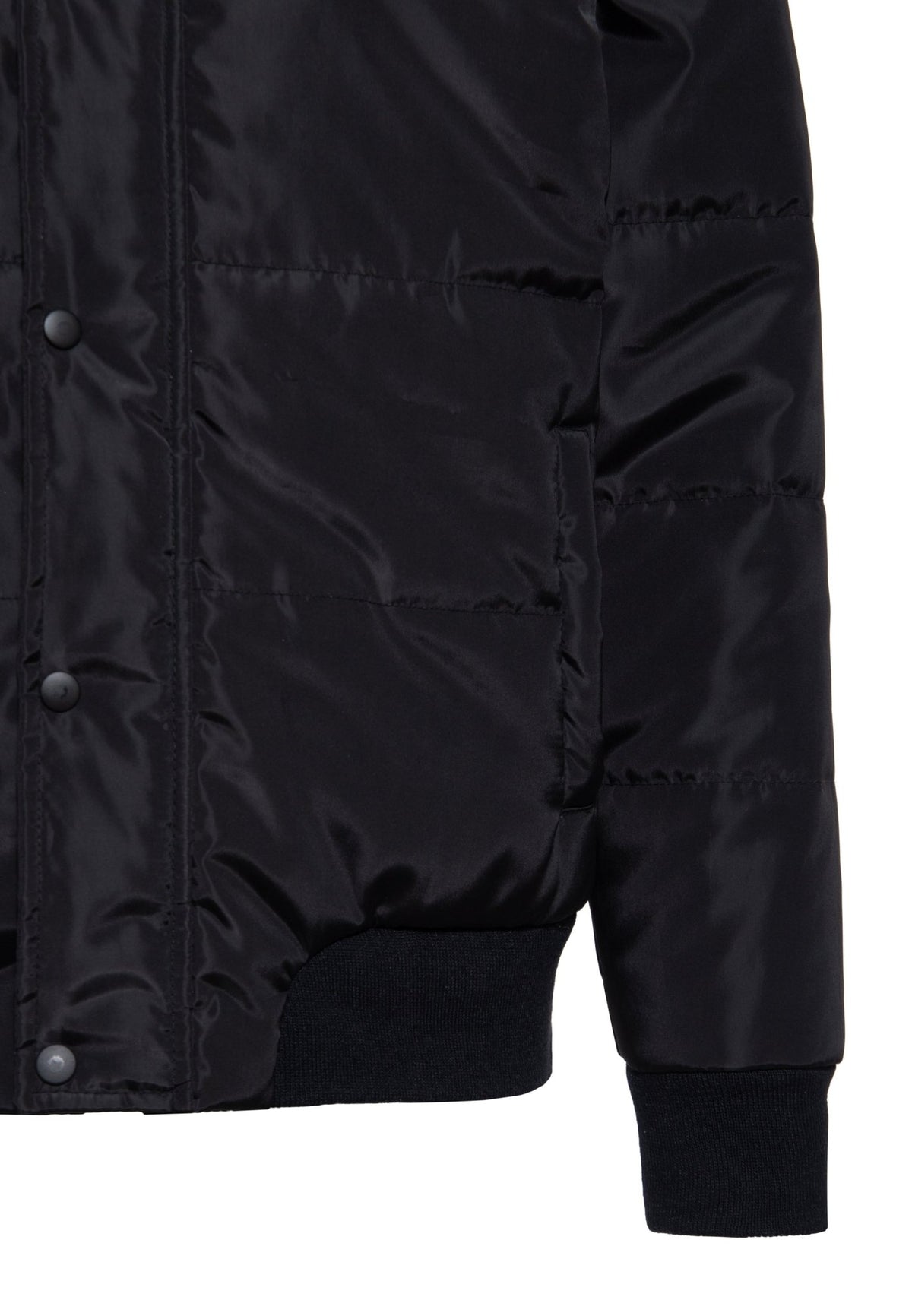Collegejacke 'Garagebuilt' in Schwarz – College & Baseball Jacken von King Kerosin - Ansicht 7
