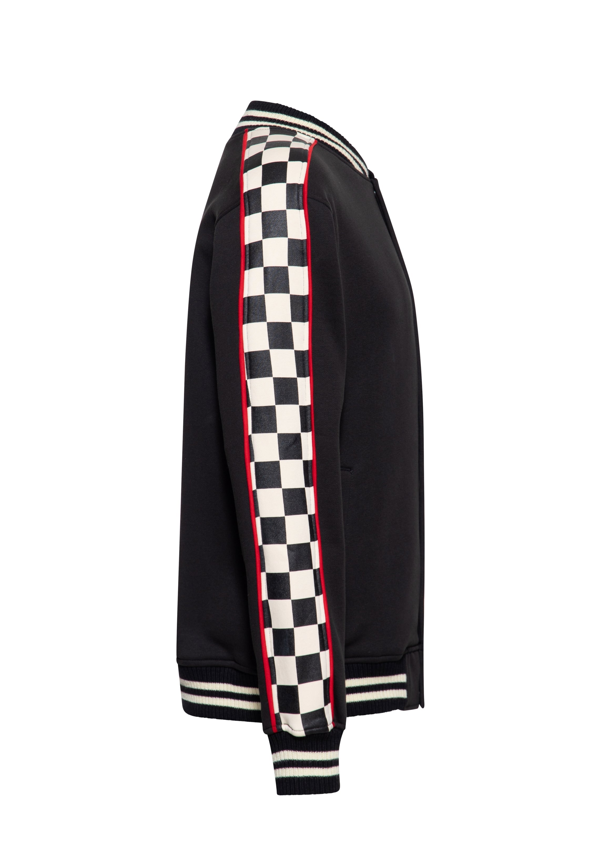 Collegejacke 'Los Angeles Supply Co.' in Schwarz College & Baseball Jacken von King Kerosin