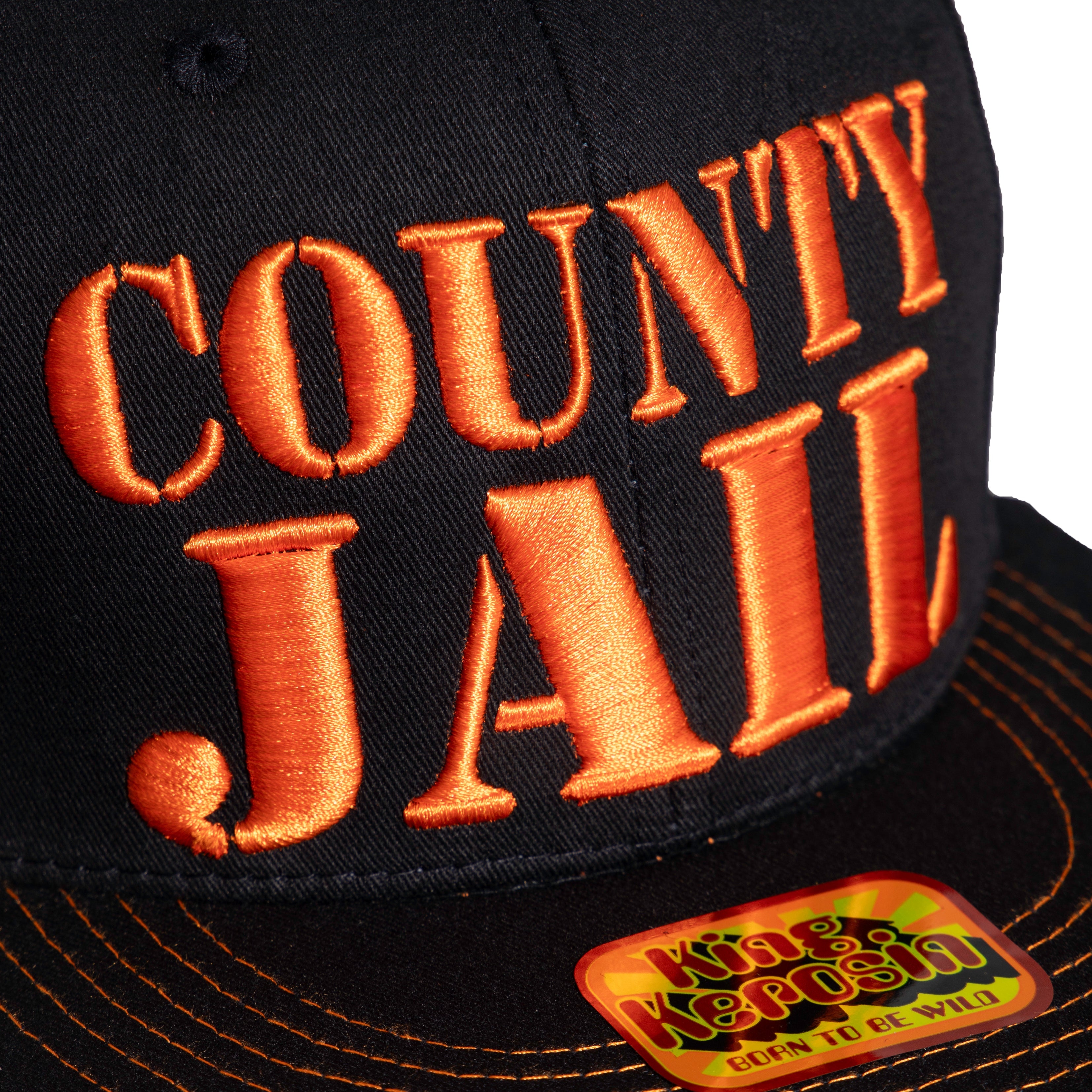 King Kerosin - Flat Brim Cap «County Jail»