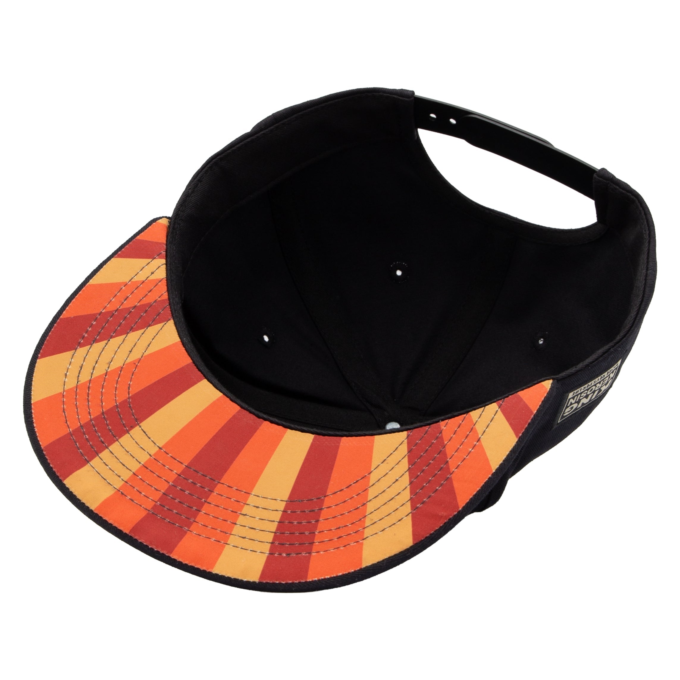 Flat Brim Cap 'Shovelhead' in Schwarz Snapback Cap von King Kerosin