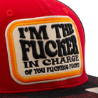 King Kerosin - Flatbrim Cap «I'm The Fucker In Charge Of You Fucking Fucks»
