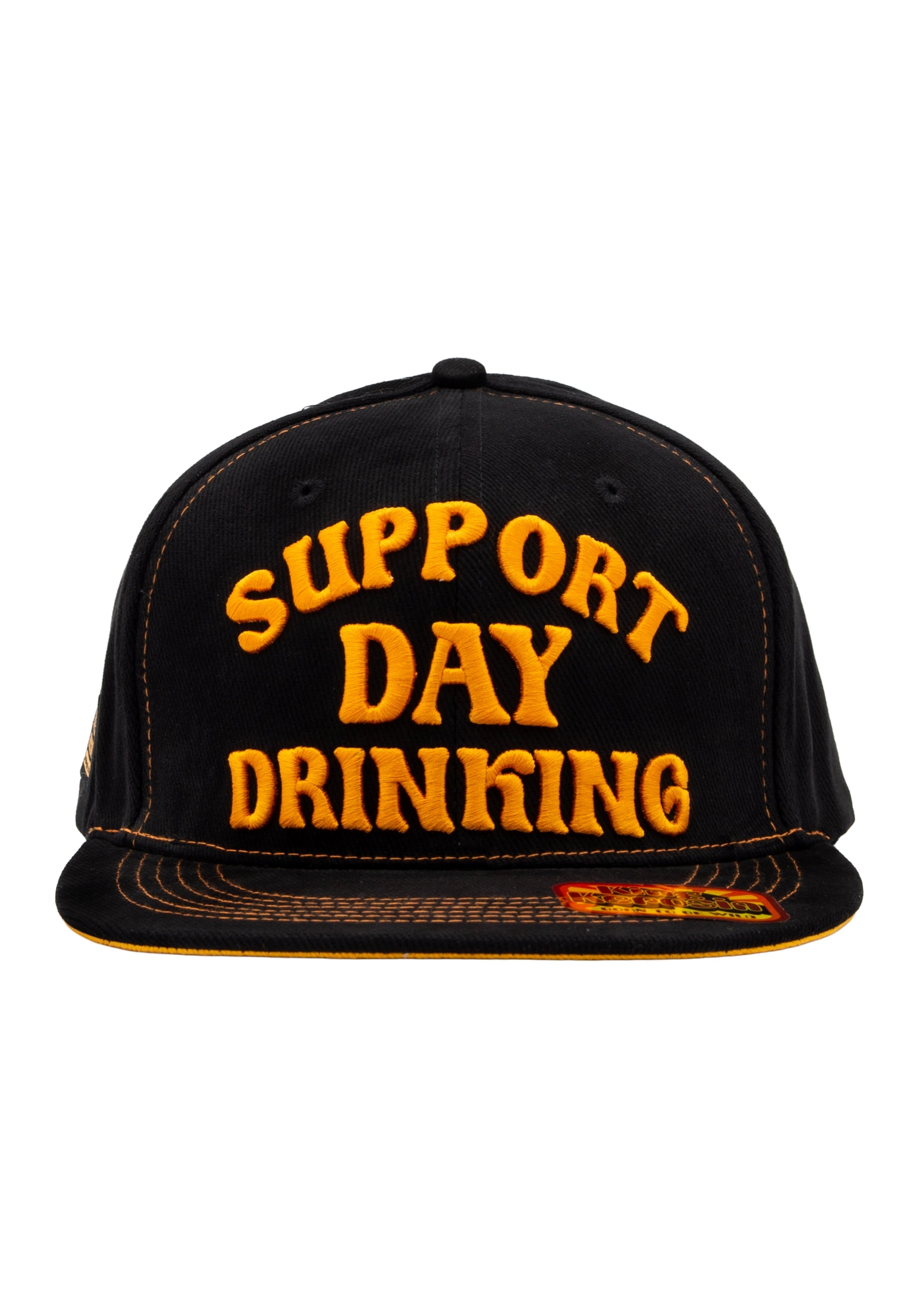 King Kerosin - Flatbrim Cap «Support Day Drinking»