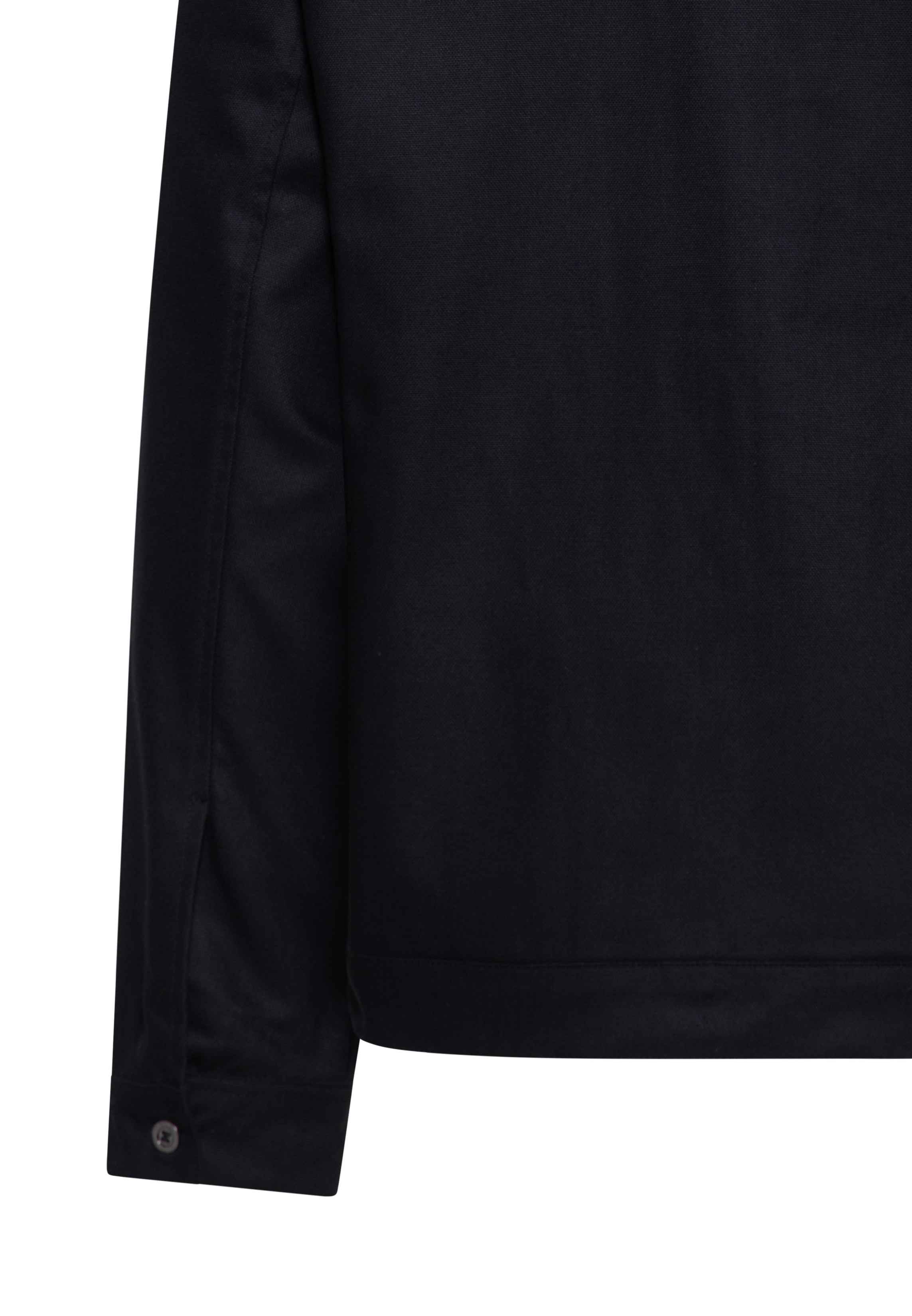 Gabardine Jacke 'Bonneville Land' in Schwarz Leichte Jacken von King Kerosin