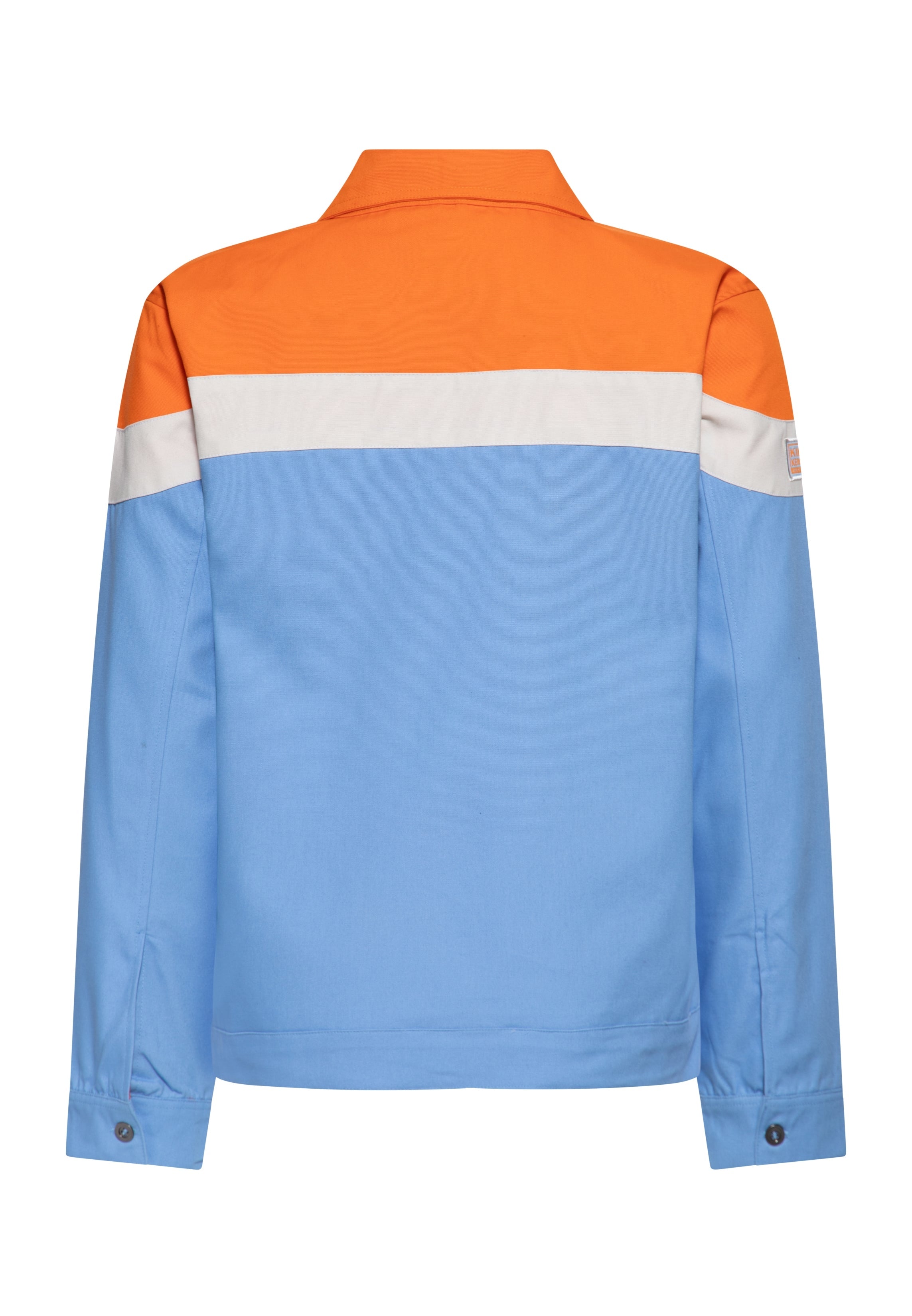 Gabardine Jacke 'Burn Gas' in Hellblau Leichte Jacken von King Kerosin