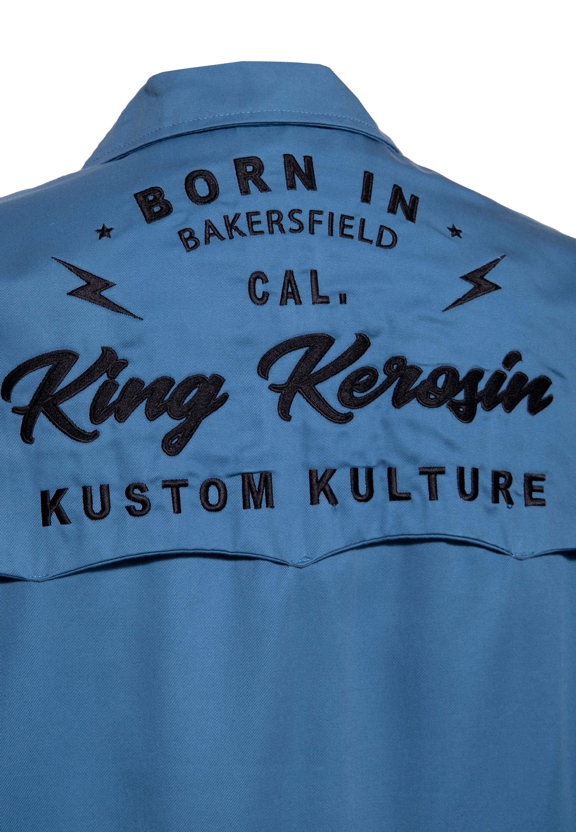 King Kerosin - Gabardine Jacke «Kustom Kulture»
