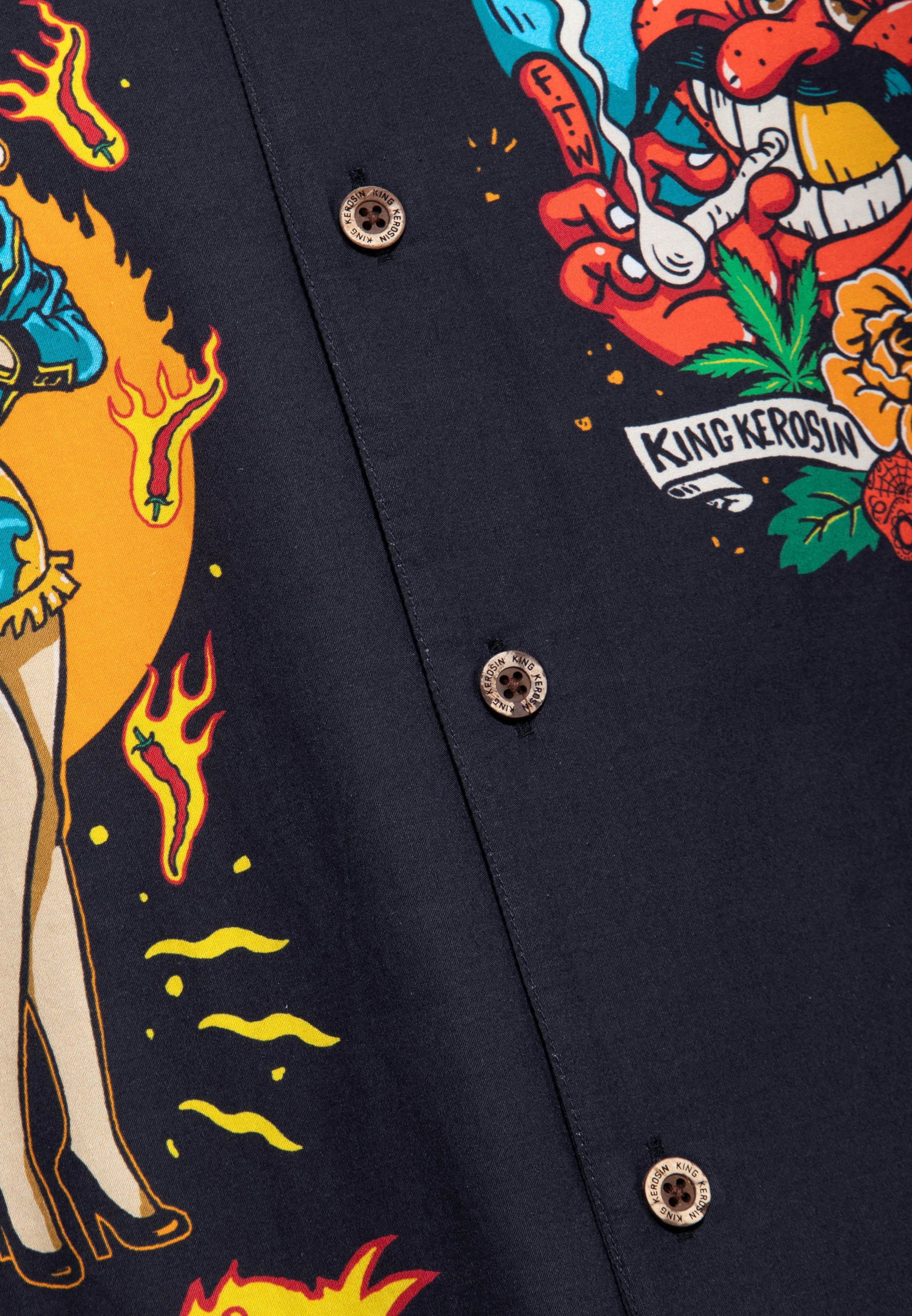 King Kerosin - Hawaii Hemd «Acapulco Gold»
