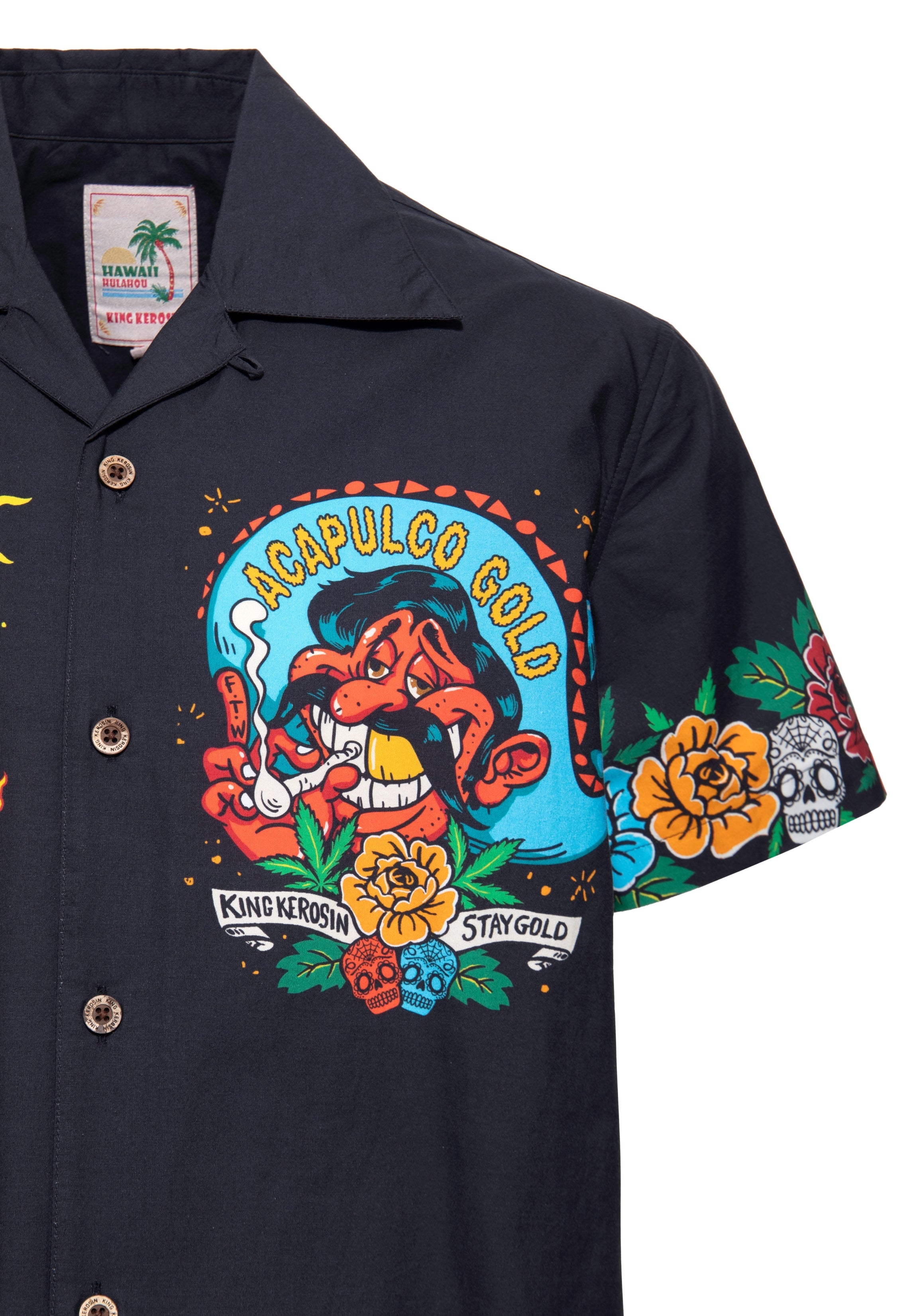 King Kerosin - Hawaii Hemd «Acapulco Gold»