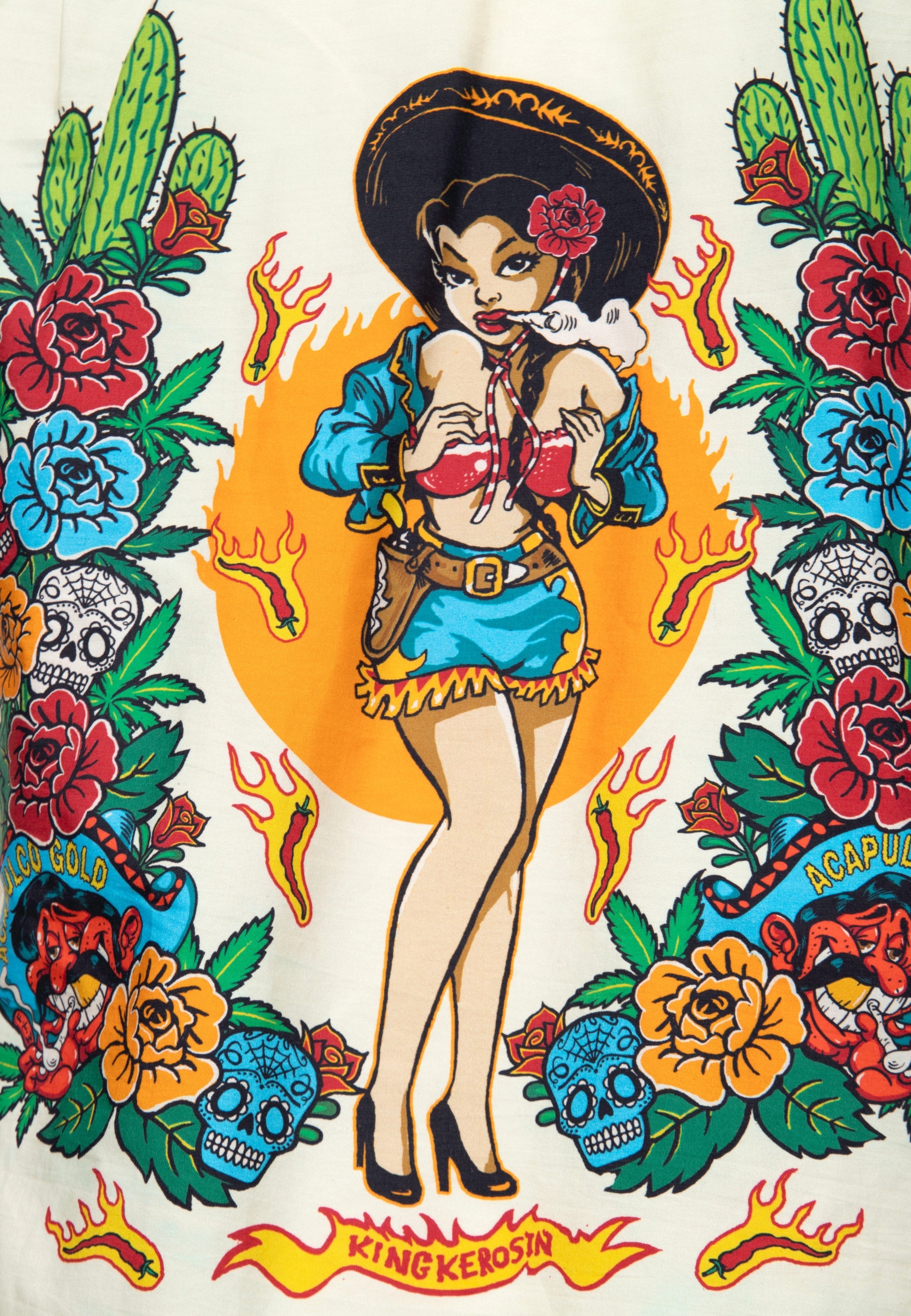 King Kerosin - Hawaii Hemd «Acapulco Gold»