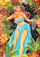 King Kerosin - Hawaii Hemd «Hula Girl»