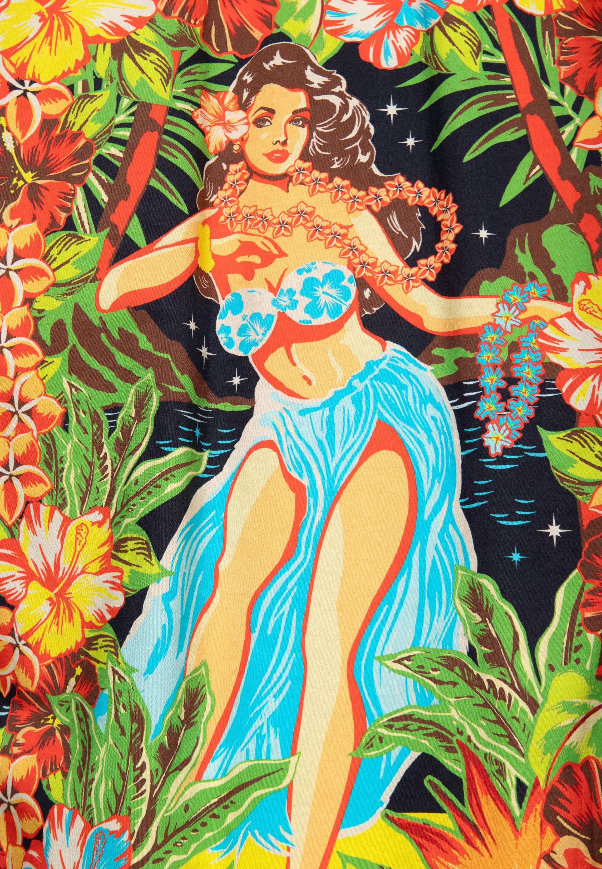 King Kerosin - Hawaii Hemd «Hula Girl»