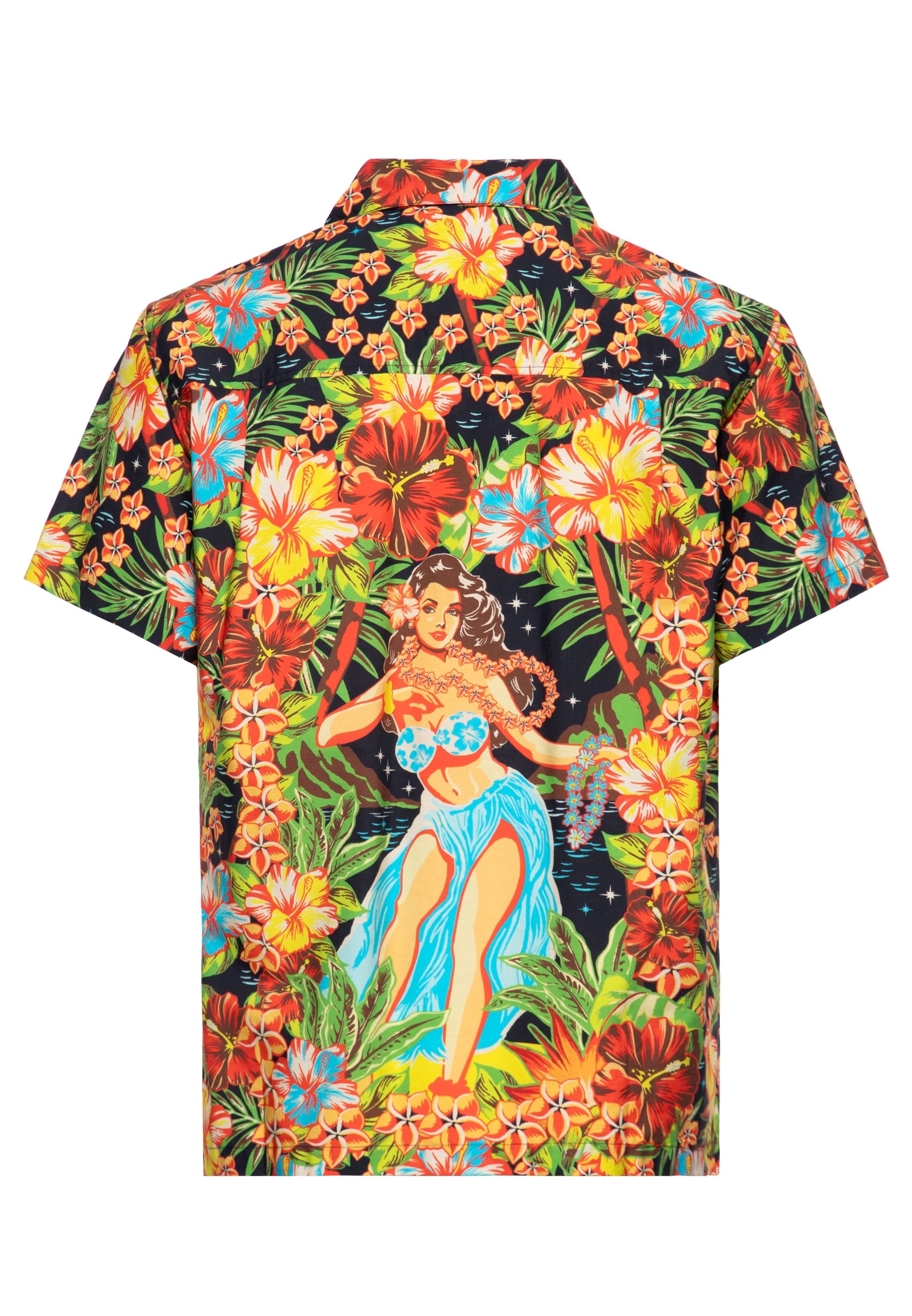 King Kerosin - Hawaii Hemd «Hula Girl»