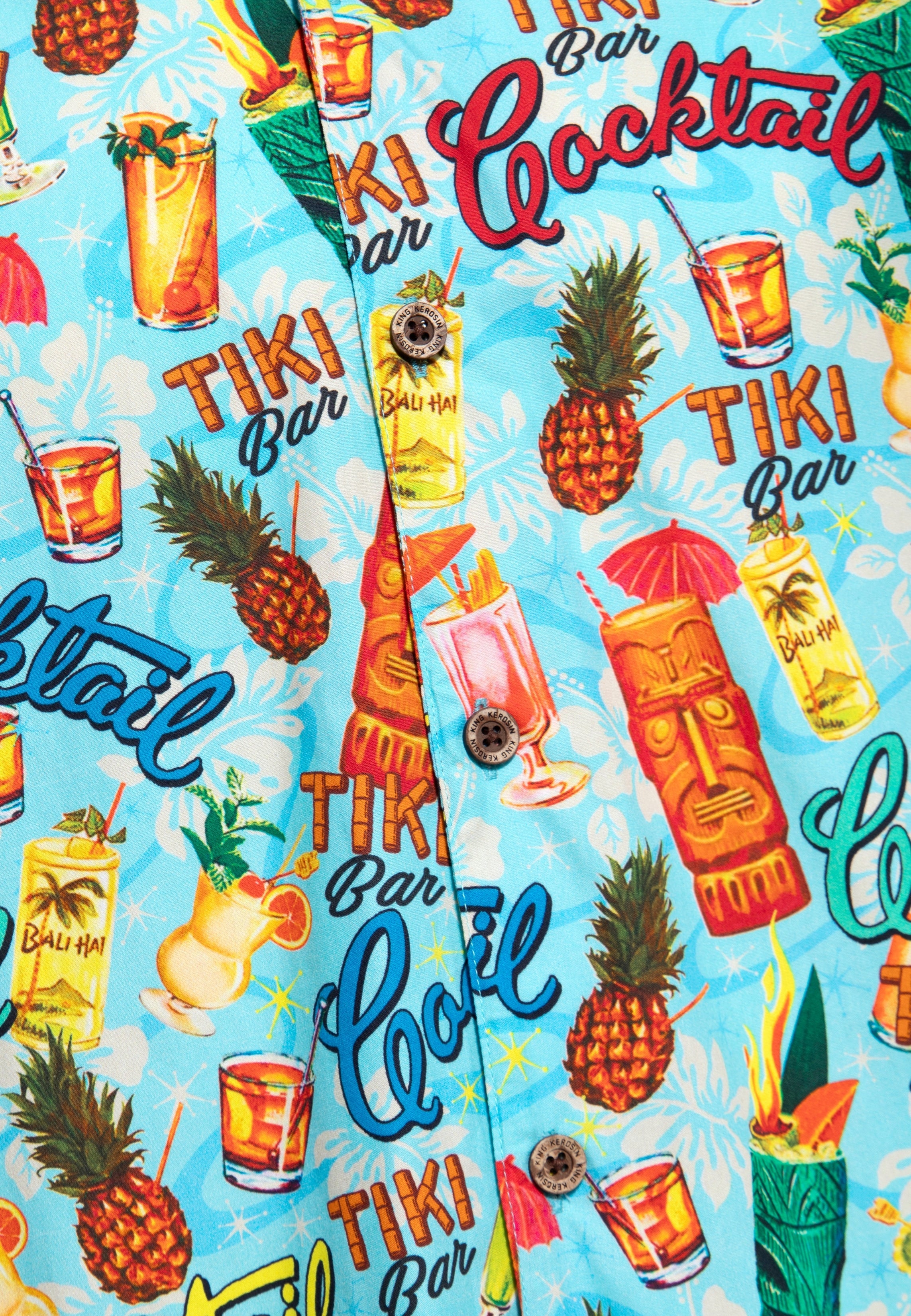 King Kerosin - Hawaii Hemd «Tiki Cocktails»