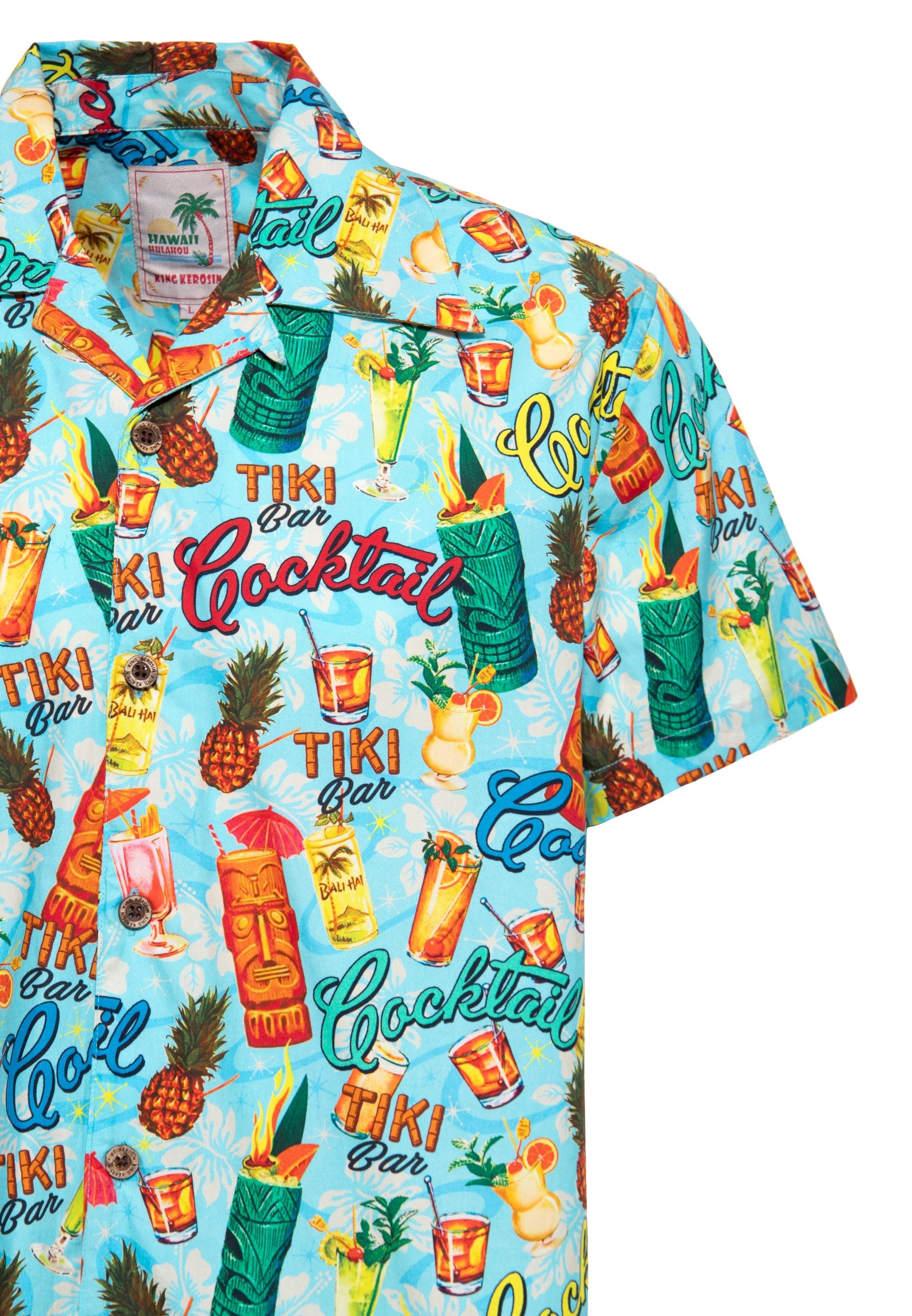 King Kerosin - Hawaii Hemd «Tiki Cocktails»