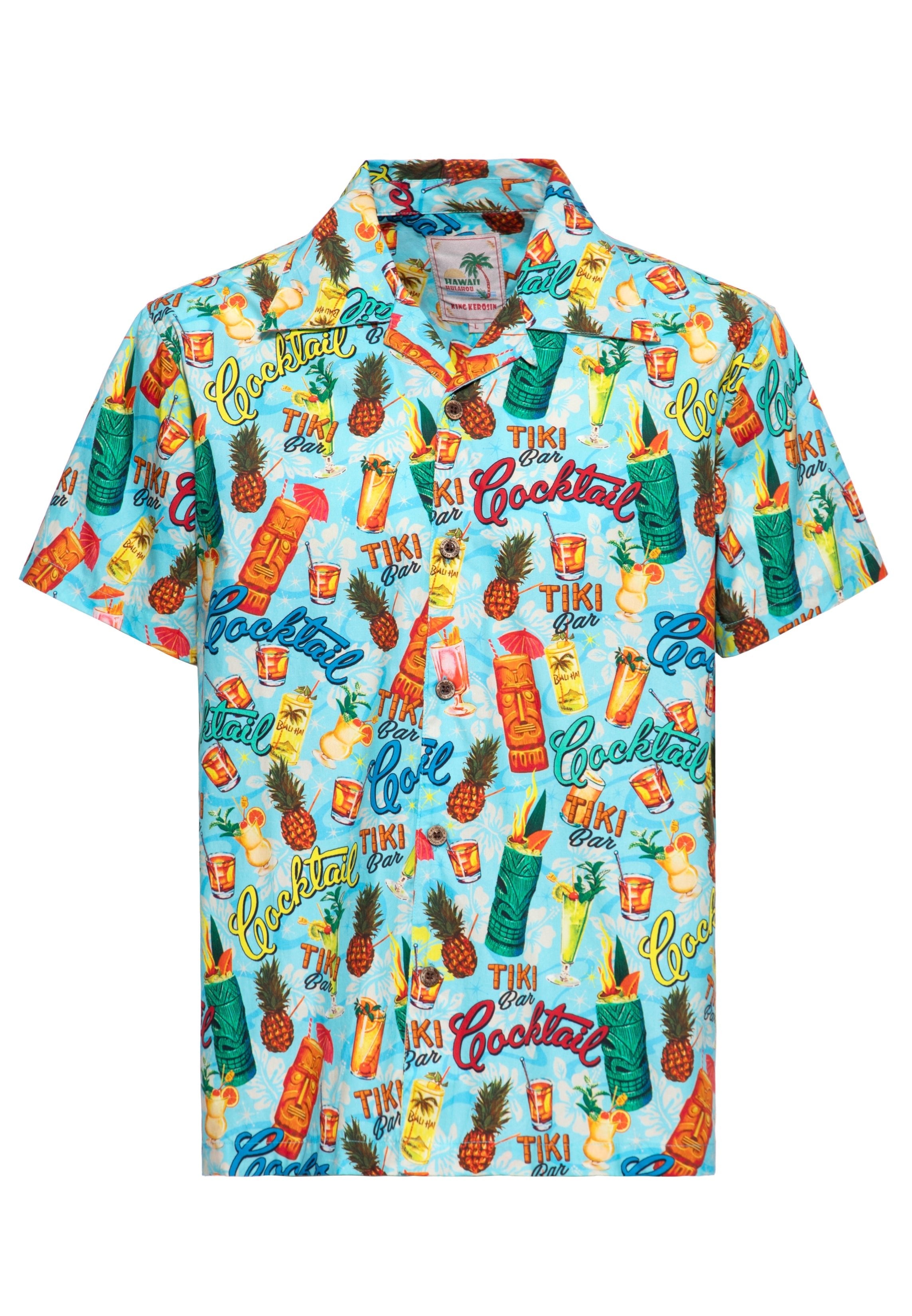 King Kerosin - Hawaii Hemd «Tiki Cocktails»