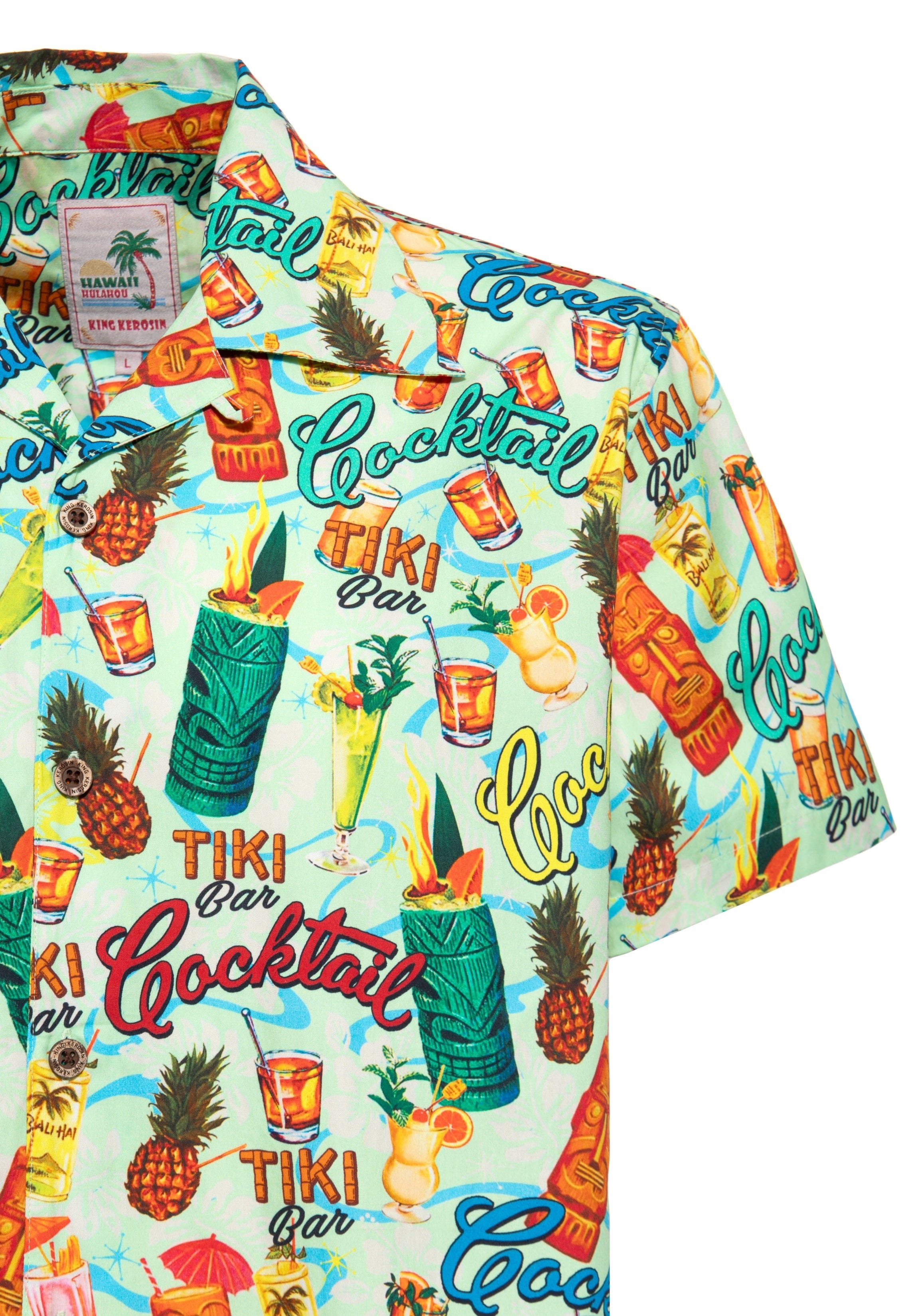 King Kerosin - Hawaii Hemd «Tiki Cocktails»