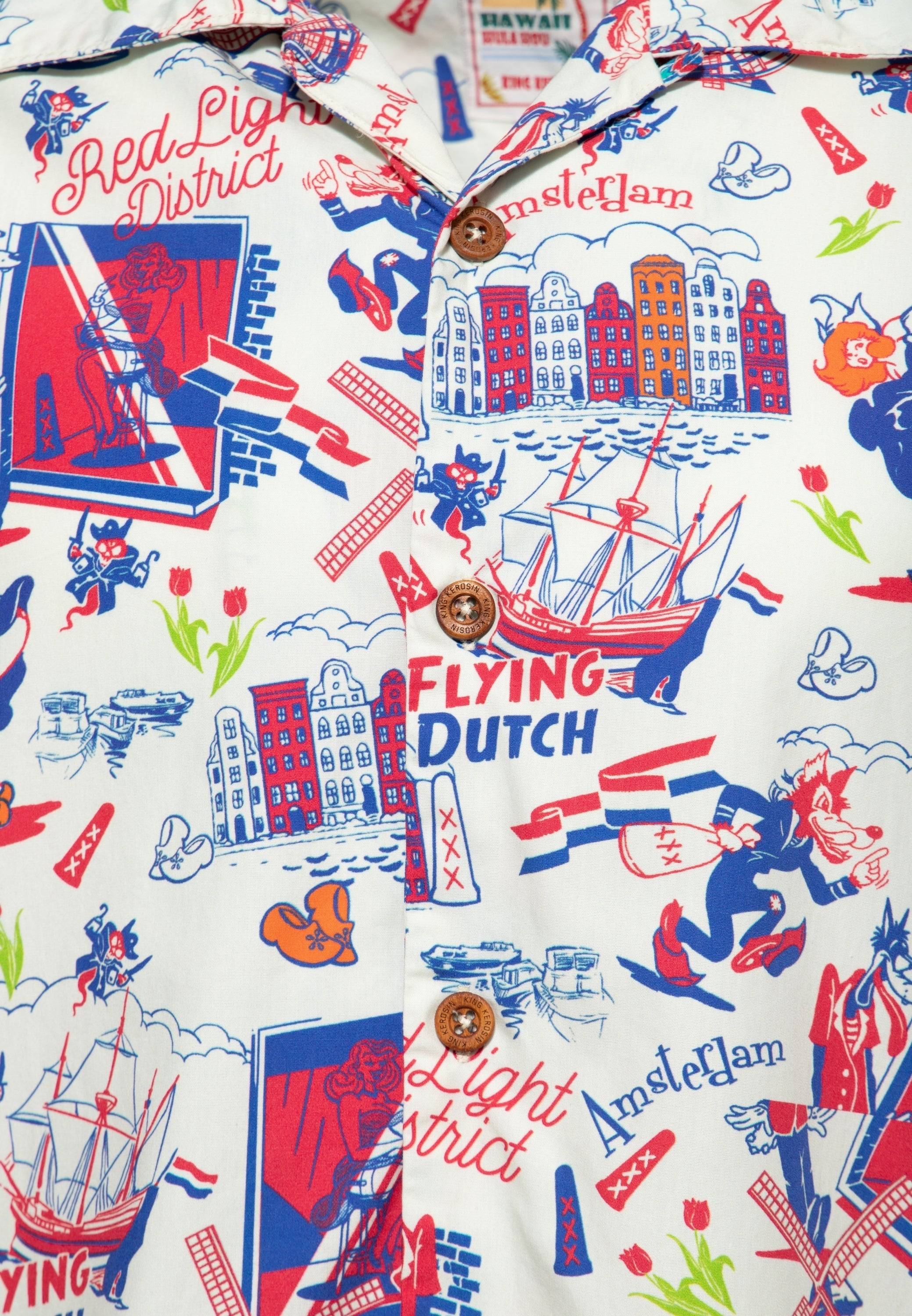 King Kerosin - Hawaiihemd «Amsterdam Adventures»