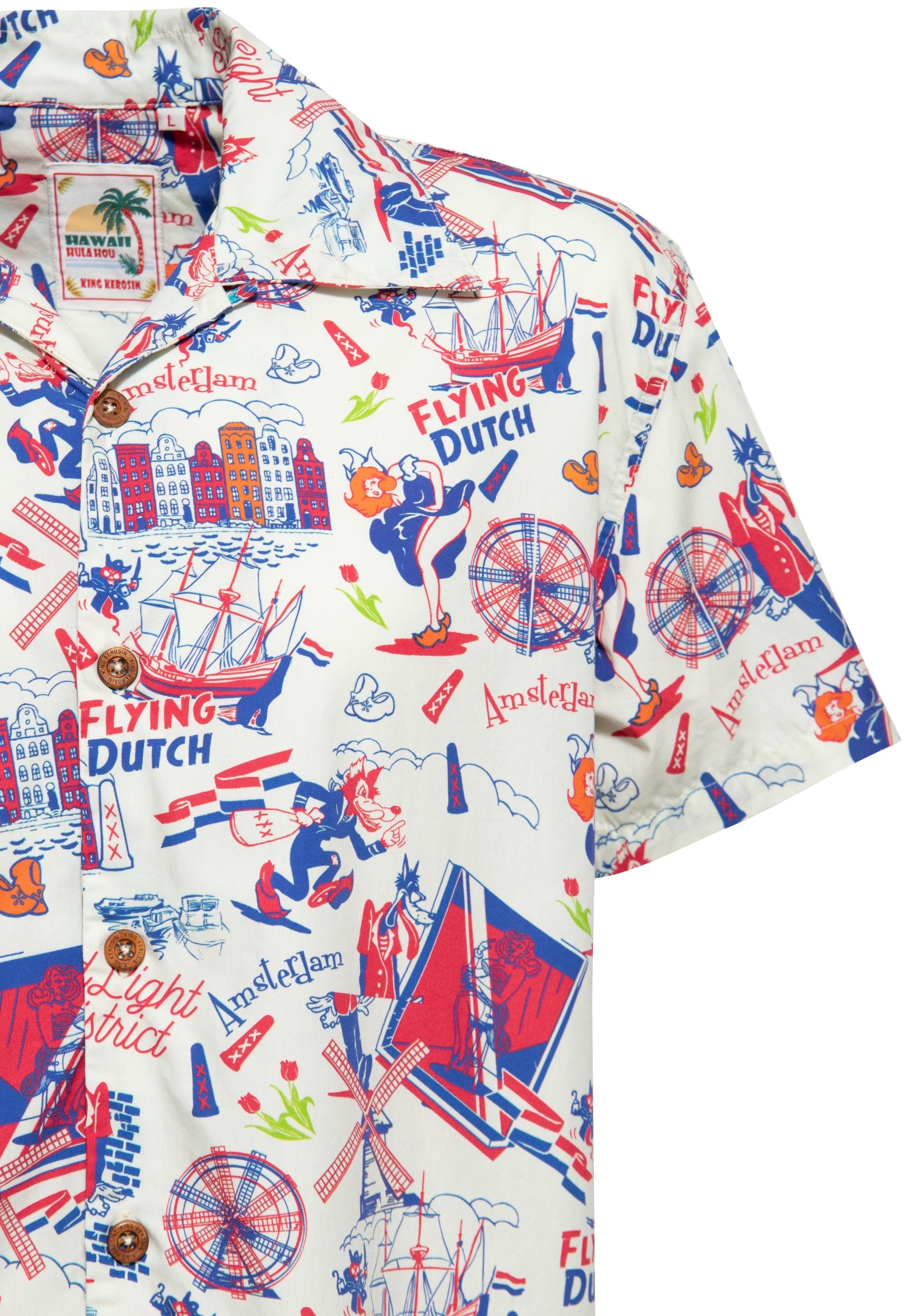 King Kerosin - Hawaiihemd «Amsterdam Adventures»
