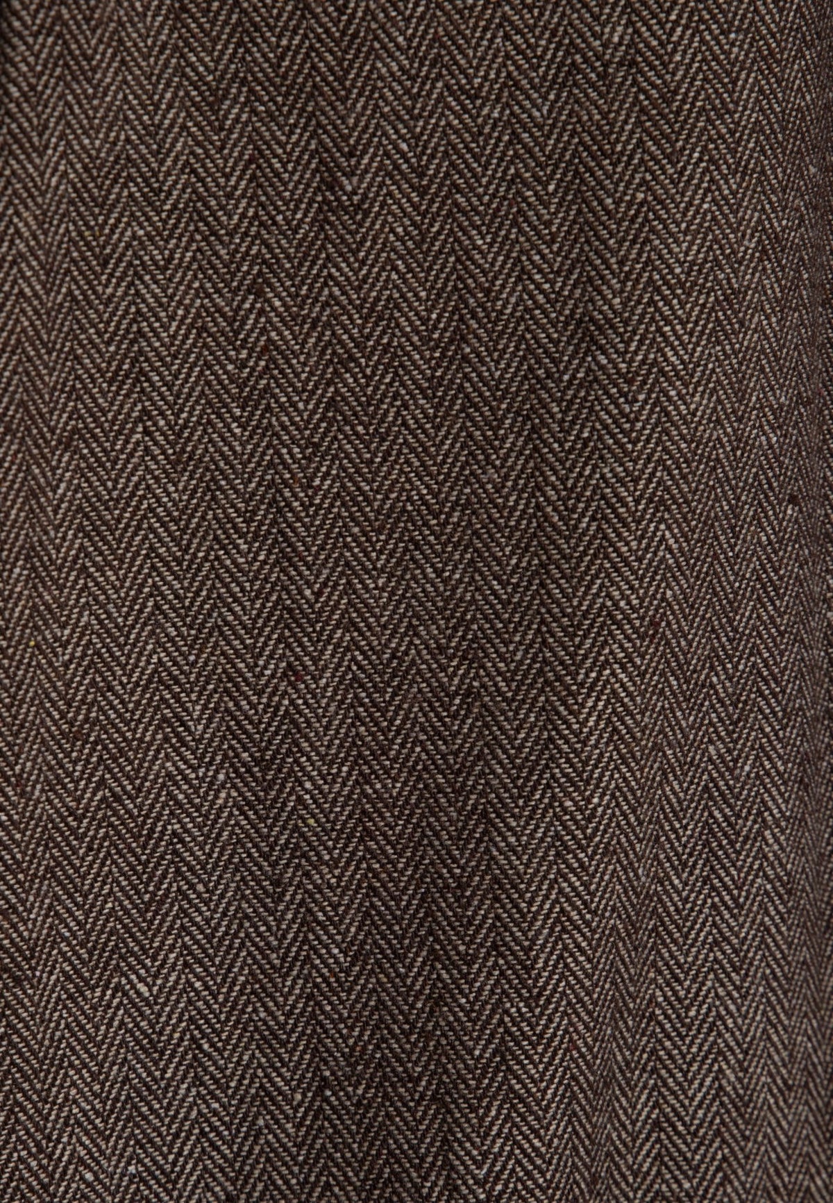 Herren Hose Vintage slacks in herringbone in Brown – Hose von King Kerosin - Ansicht 5