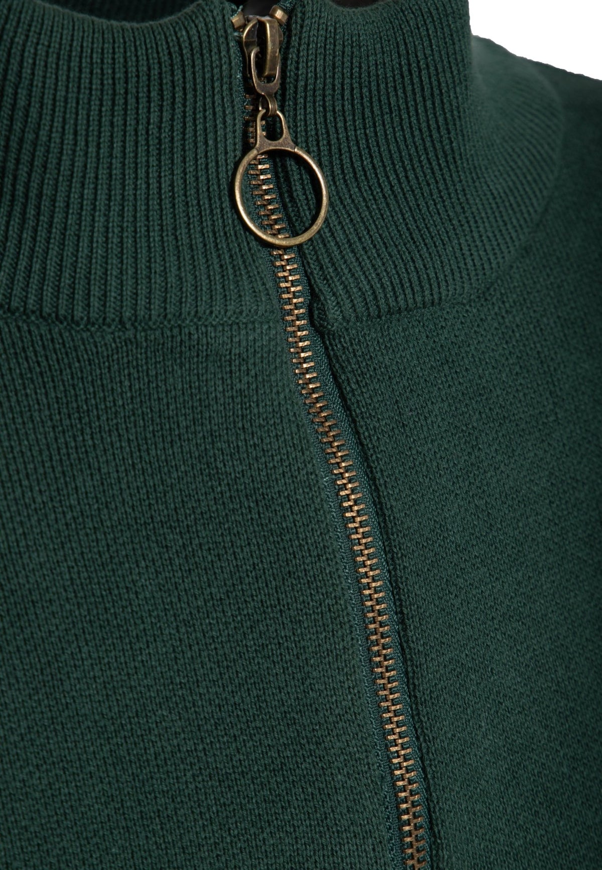 Herren Strickpullover "The Road Calls" in Dark Green – Sweat von King Kerosin - Ansicht 4