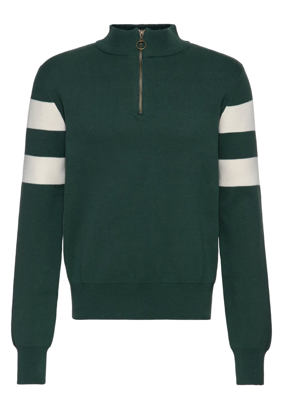 Herren Strickpullover "The Road Calls" in Dark Green – Sweat von King Kerosin - Ansicht 1