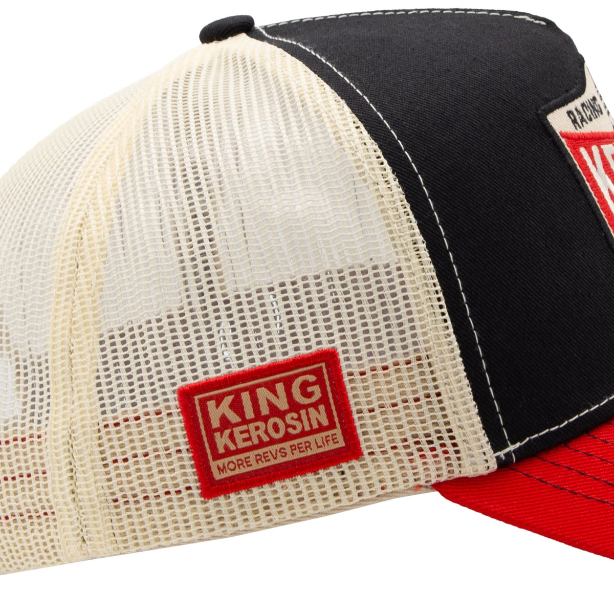 Herren Trucker Cap "Loud & Fast" in Black – Cap von King Kerosin - Ansicht 7