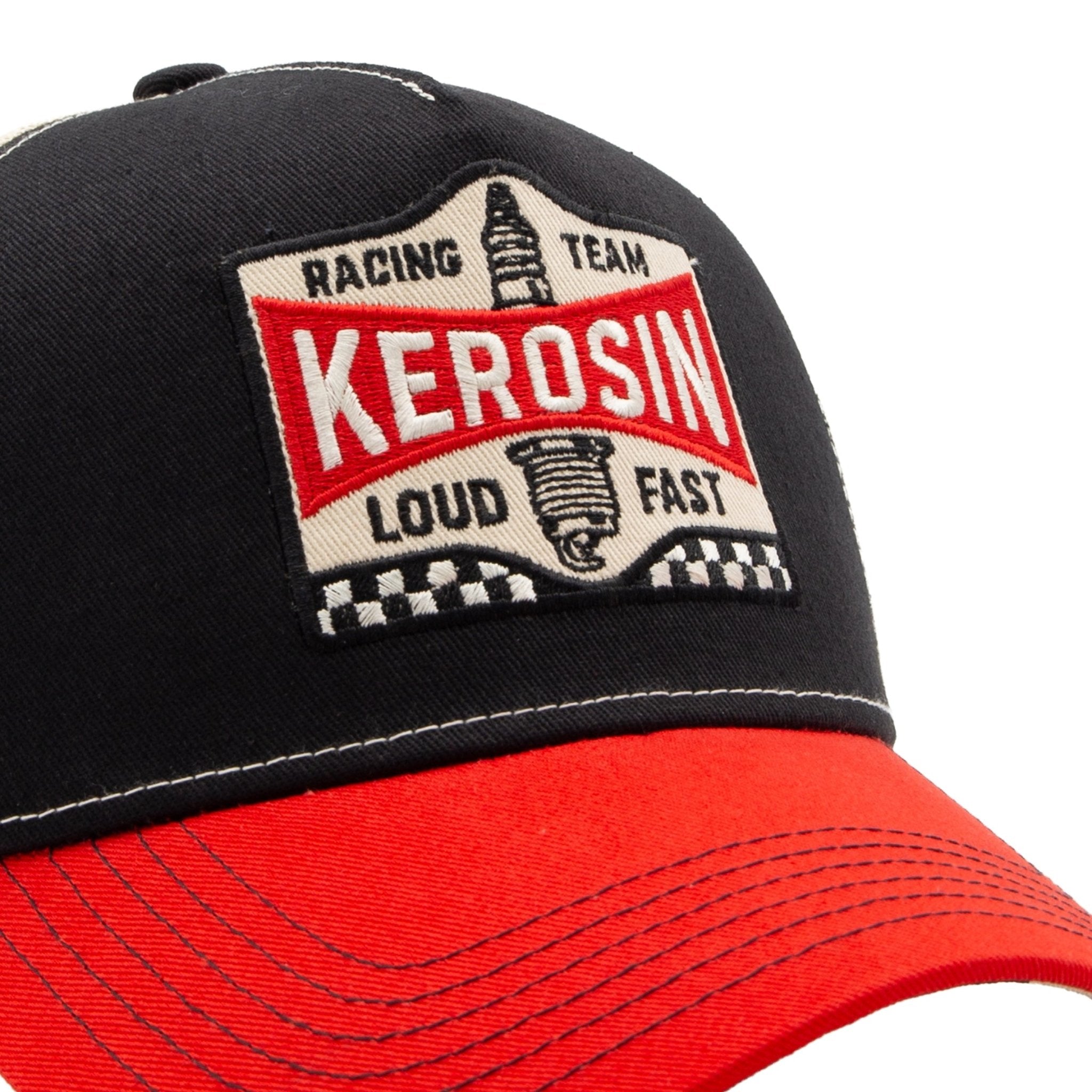 Herren Trucker Cap "Loud & Fast" in Black – Cap von King Kerosin - Ansicht 6