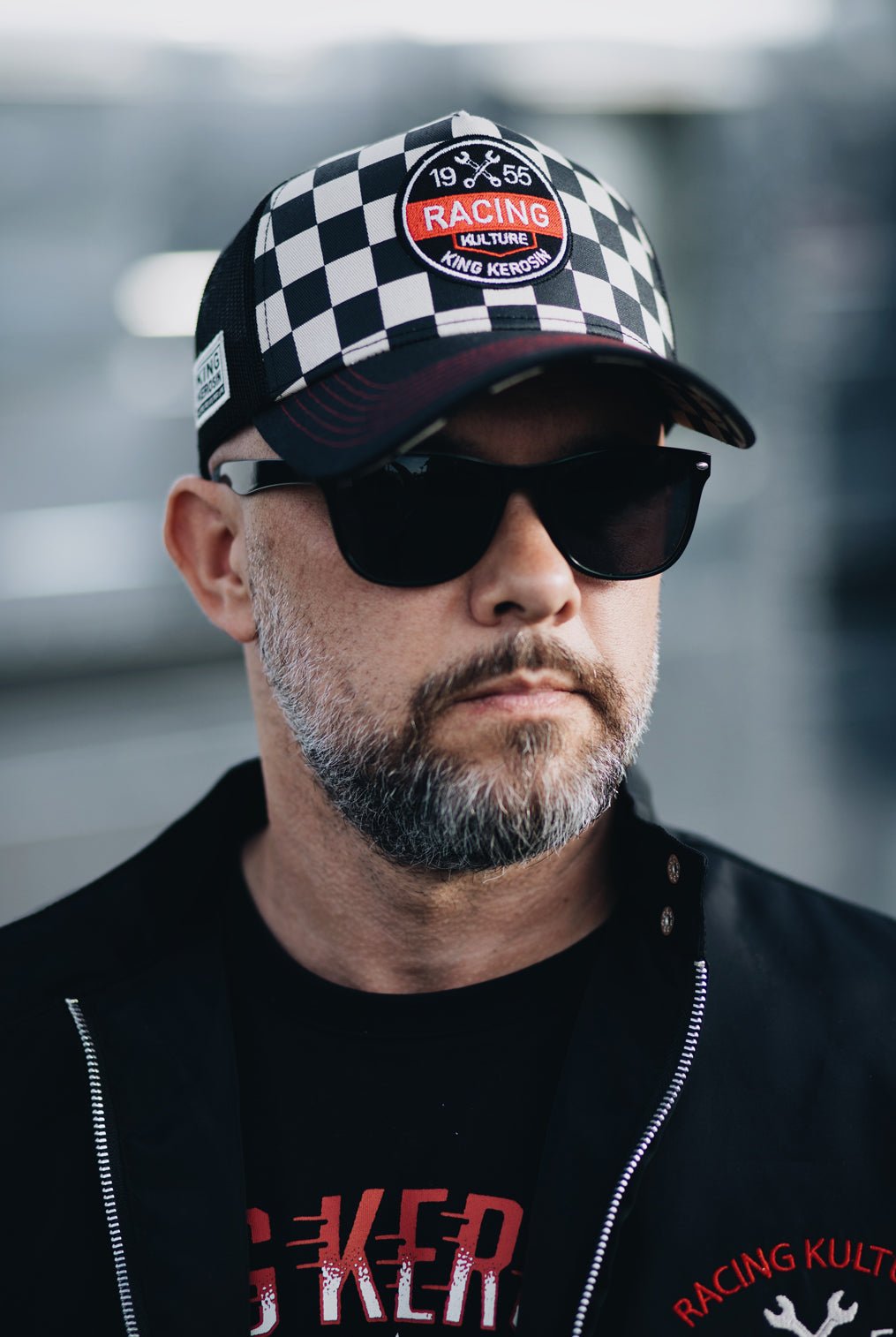 Herren Trucker Cap "Racing Kulture" in Black – Cap von King Kerosin - Ansicht 8