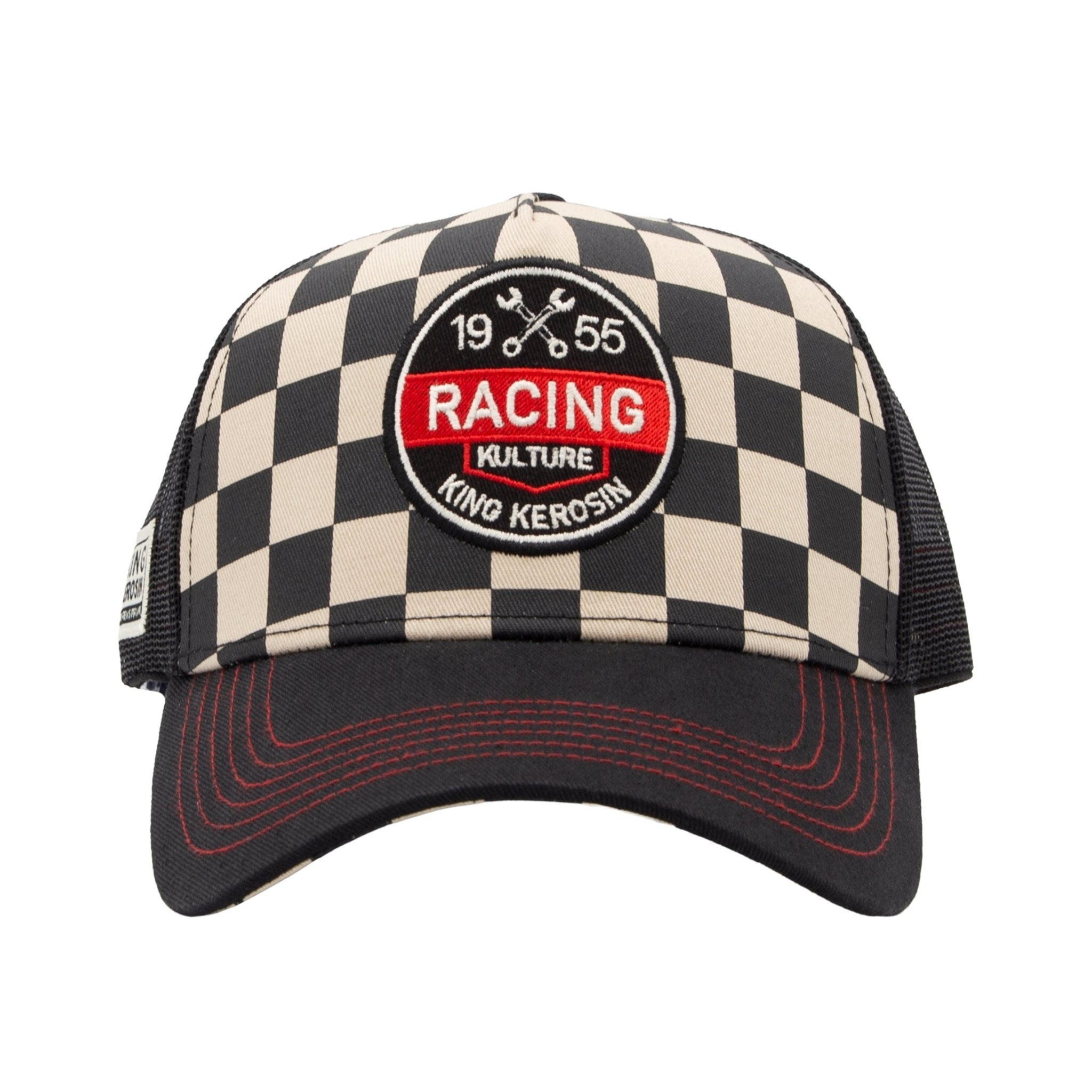 Herren Trucker Cap "Racing Kulture" in Black – Cap von King Kerosin - Ansicht 2