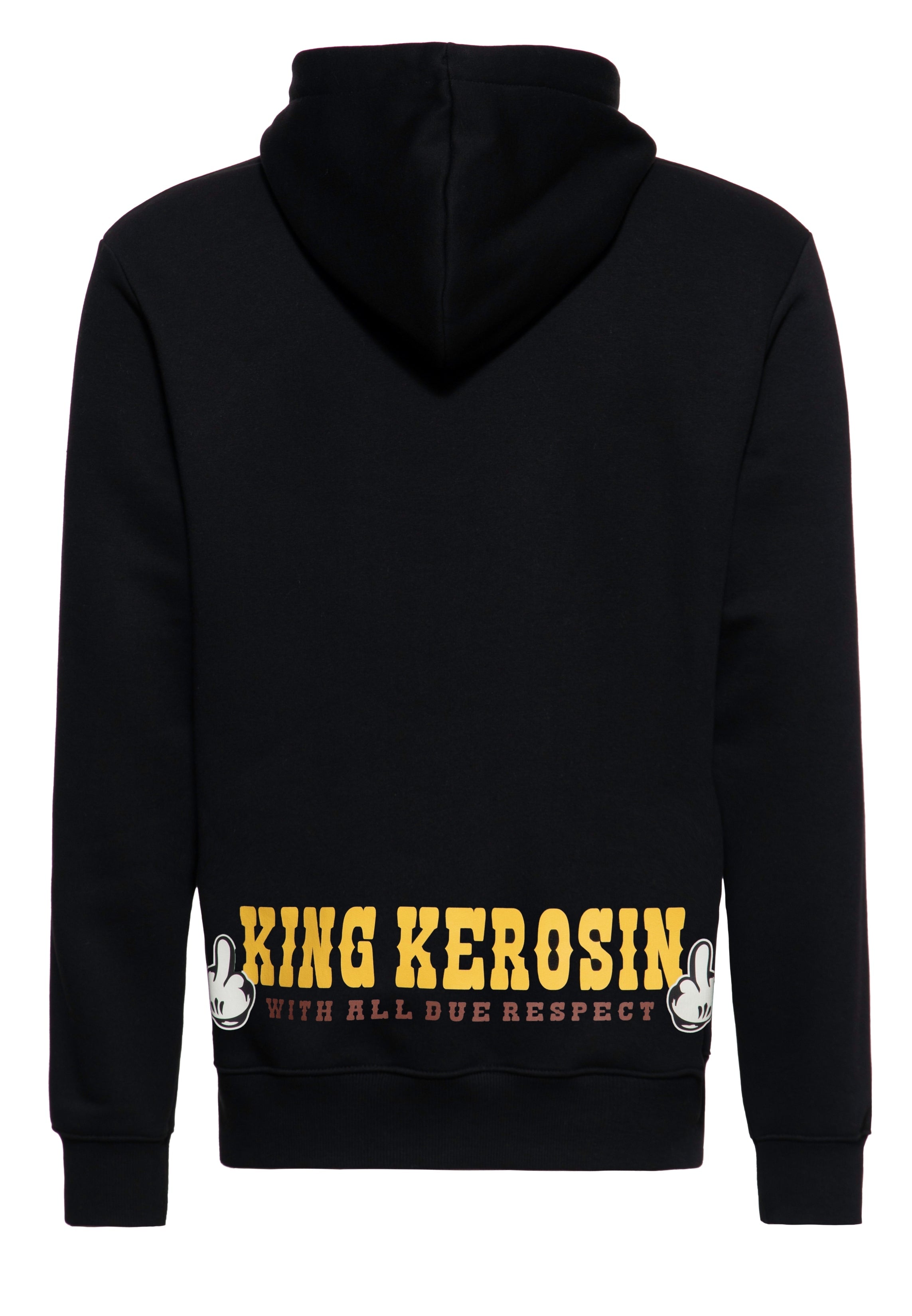 Hoodie «Natural Born Badass» Kapuzenpullover von King Kerosin