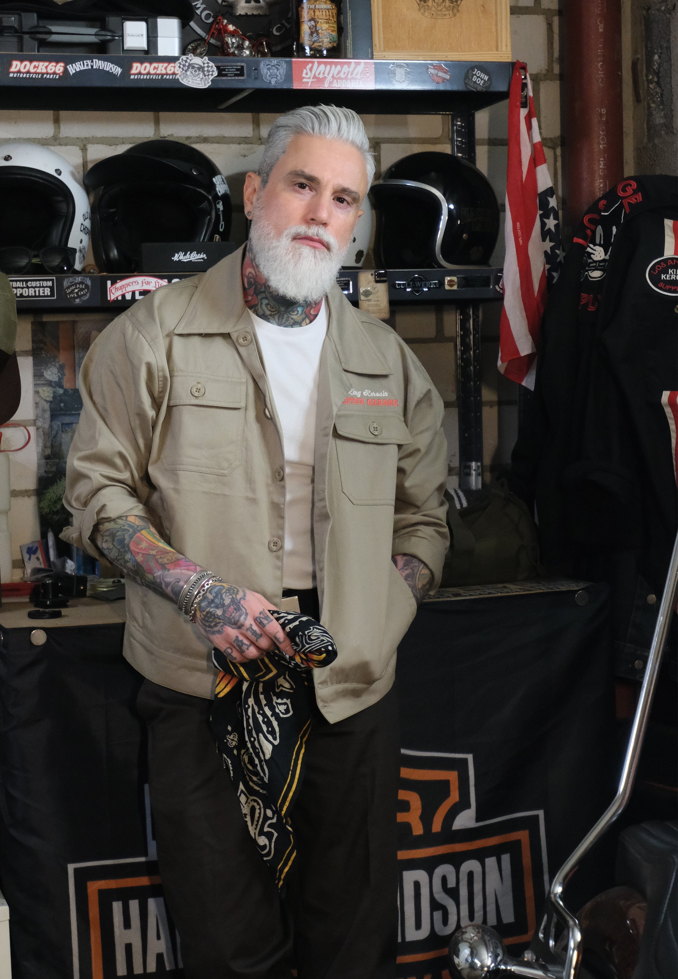 King Kerosin - Jacke «Motor Garage»