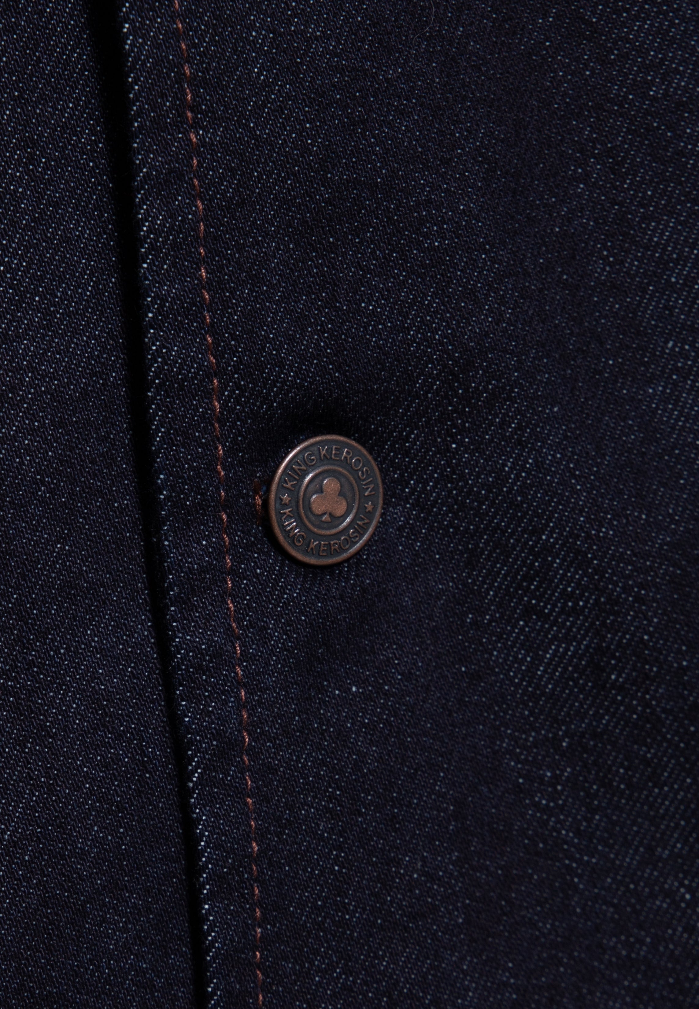 Jeans Weste in Denim Westen von King Kerosin