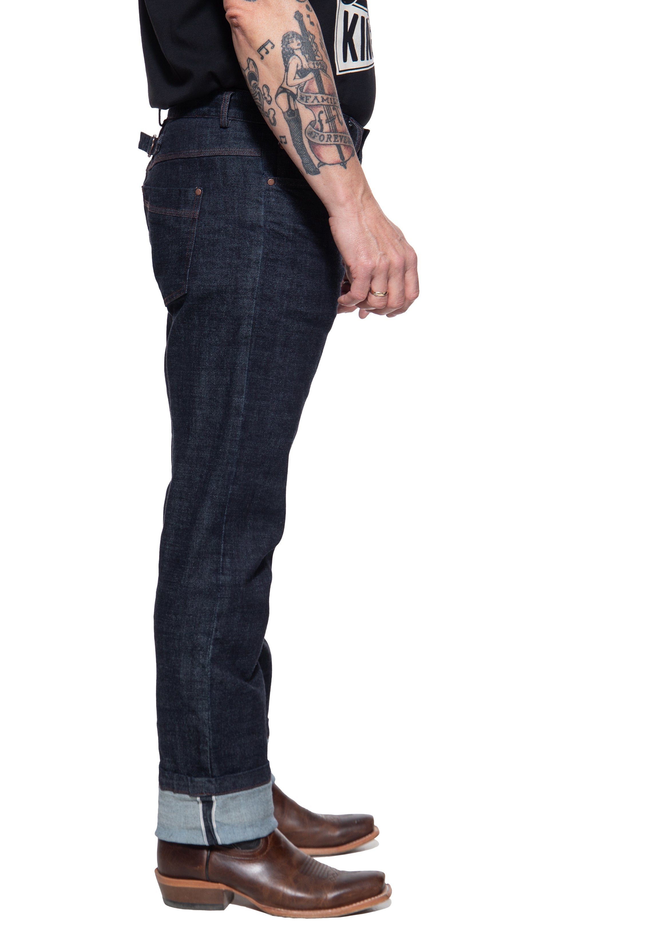 Jeanshose 'Robin' in Denim Jeans von King Kerosin