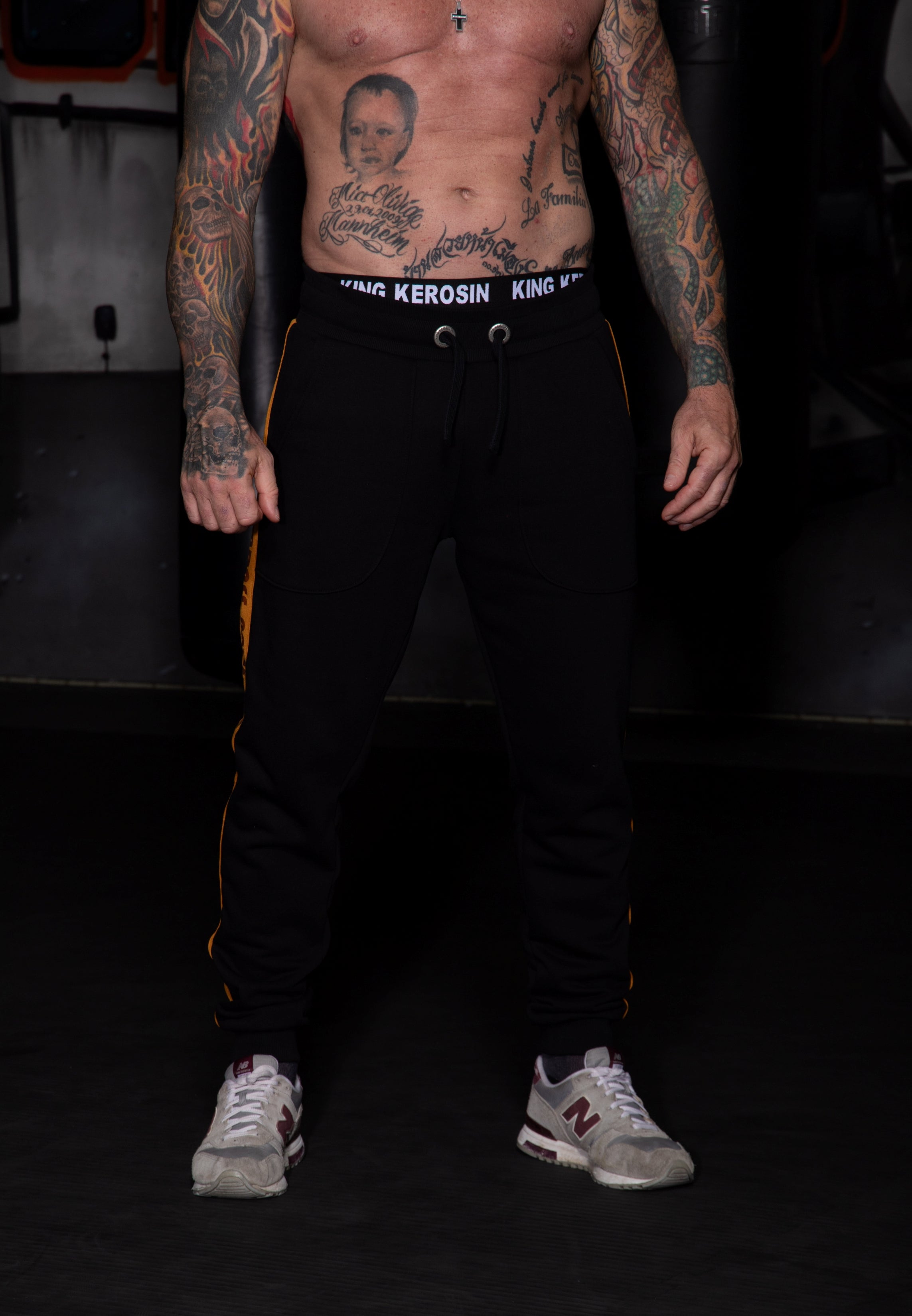 King Kerosin - Jogginghose «Natural Born Badass»