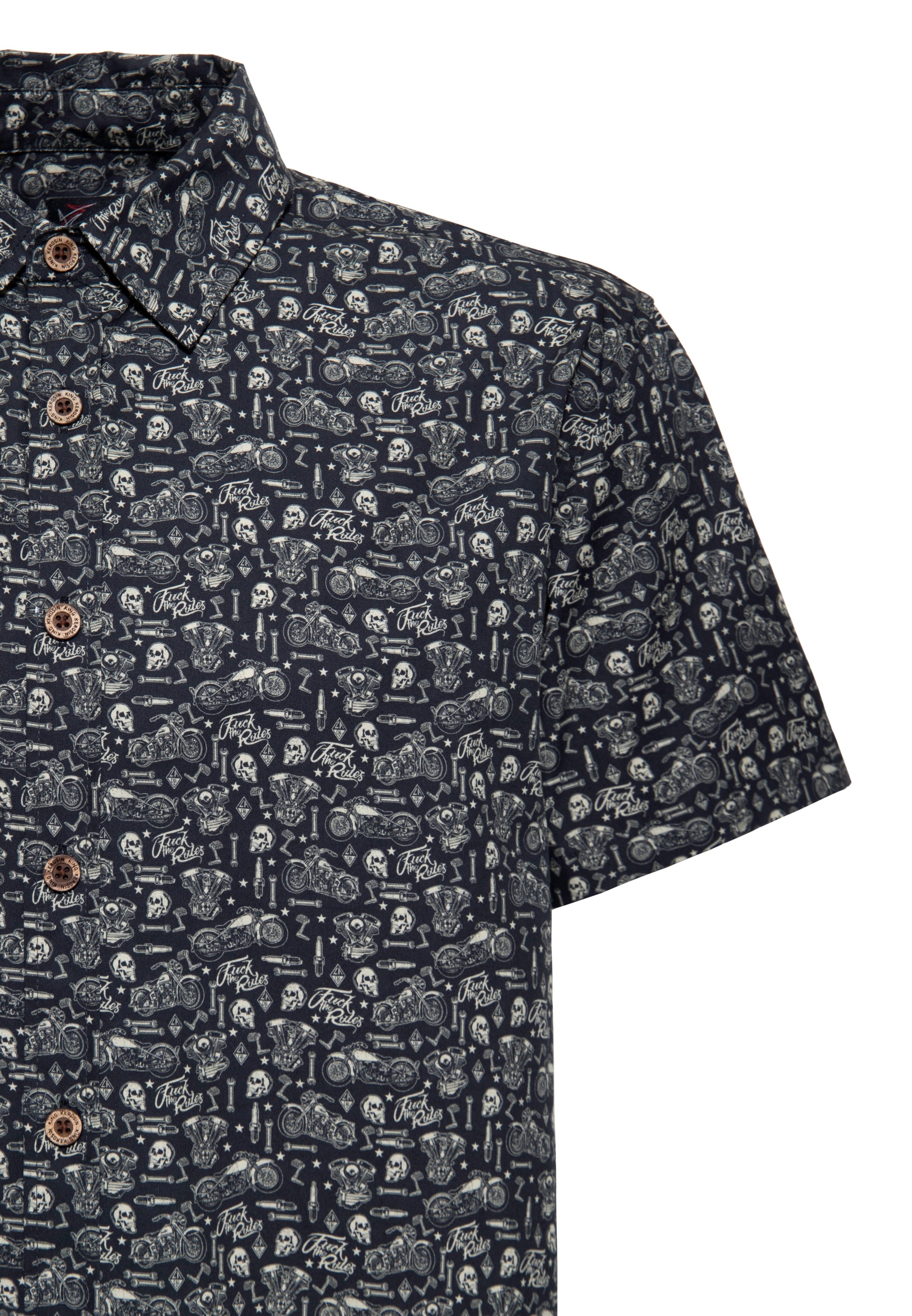 King Kerosin - Kurzarmhemd «Biker Soul»