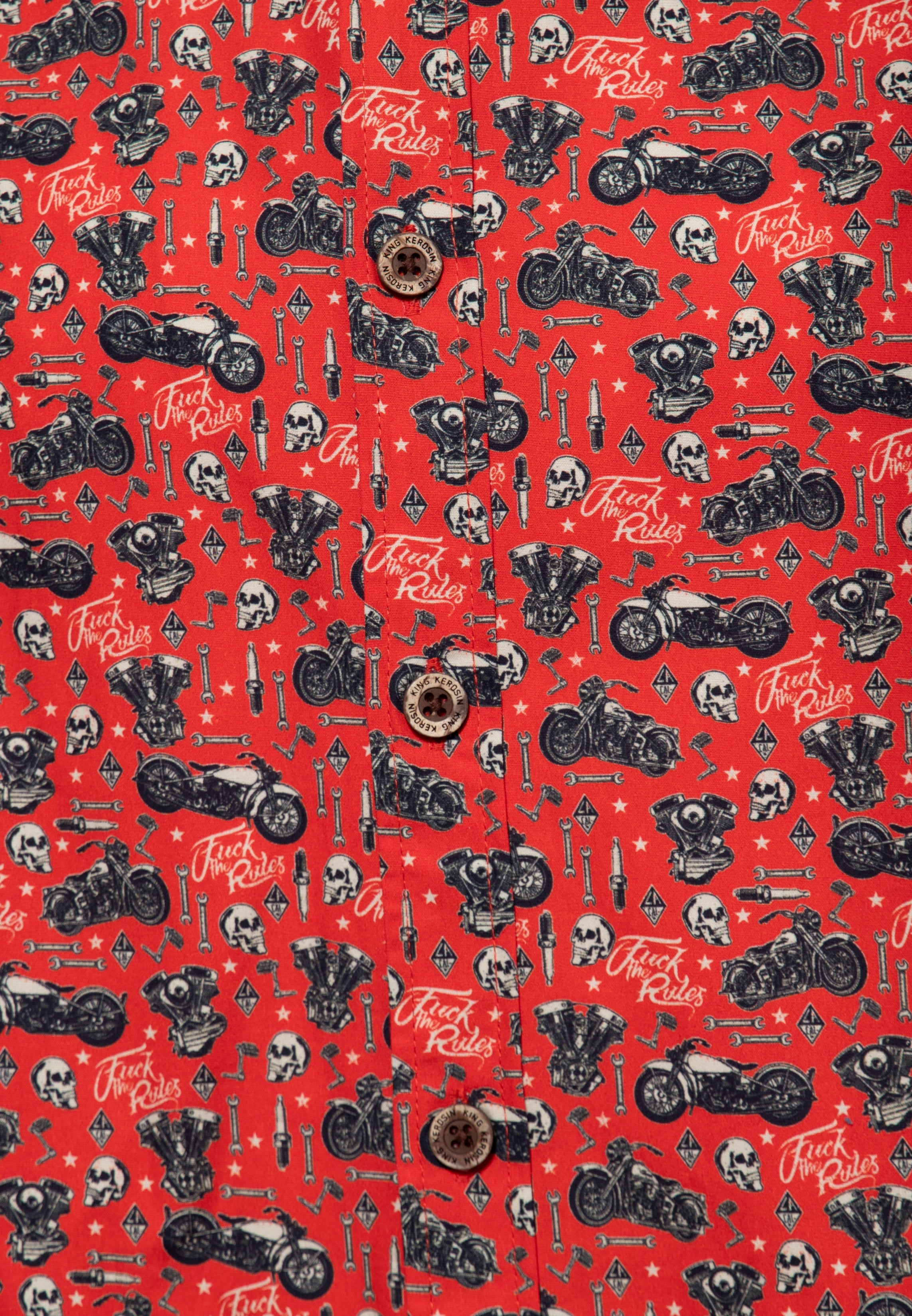 King Kerosin - Kurzarmhemd «Biker Soul»
