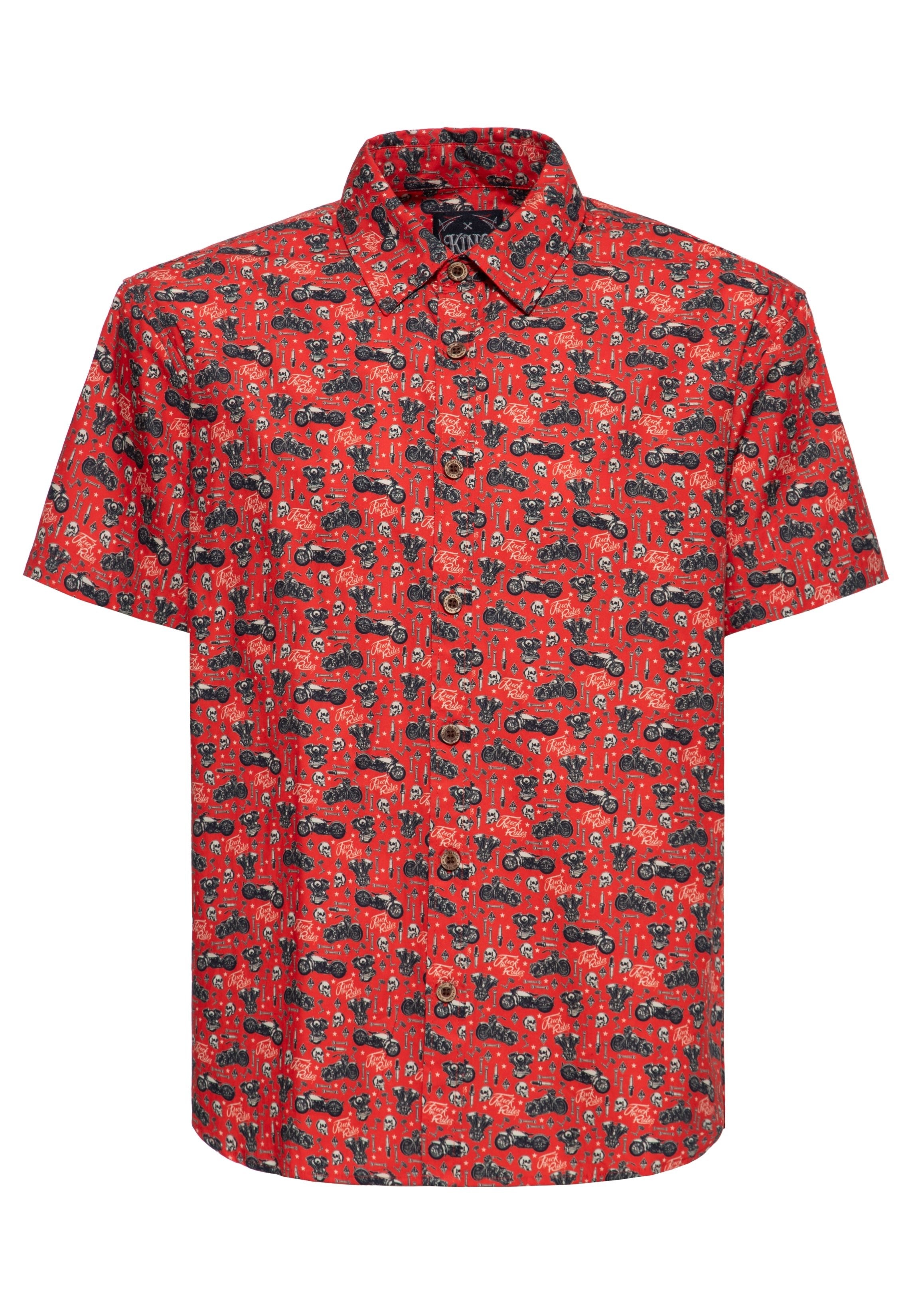 King Kerosin - Kurzarmhemd «Biker Soul»