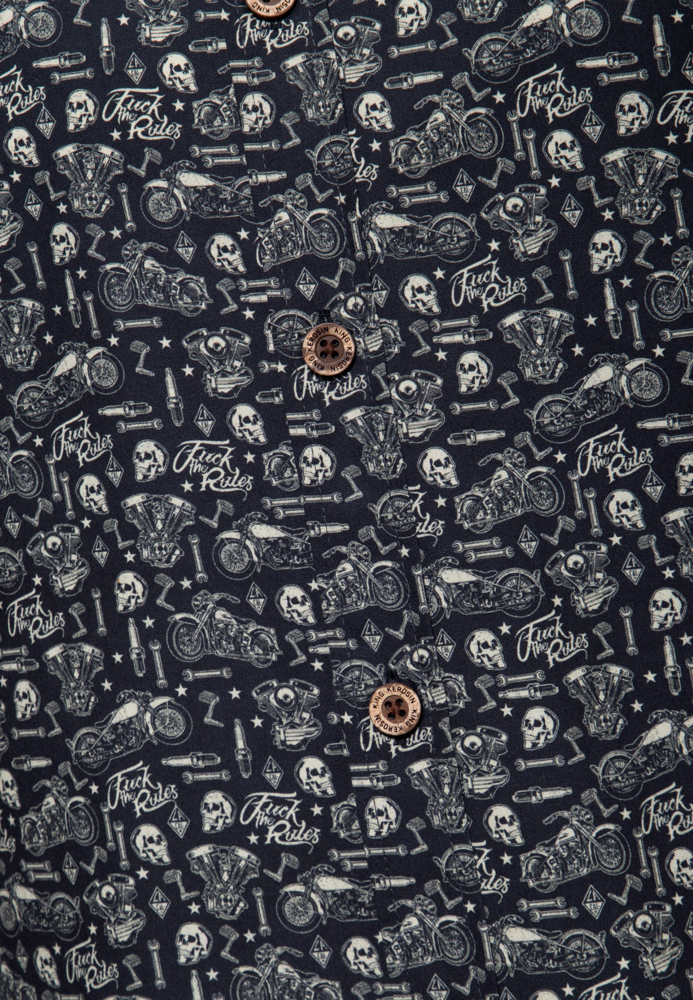 King Kerosin - Kurzarmhemd «Biker Soul»