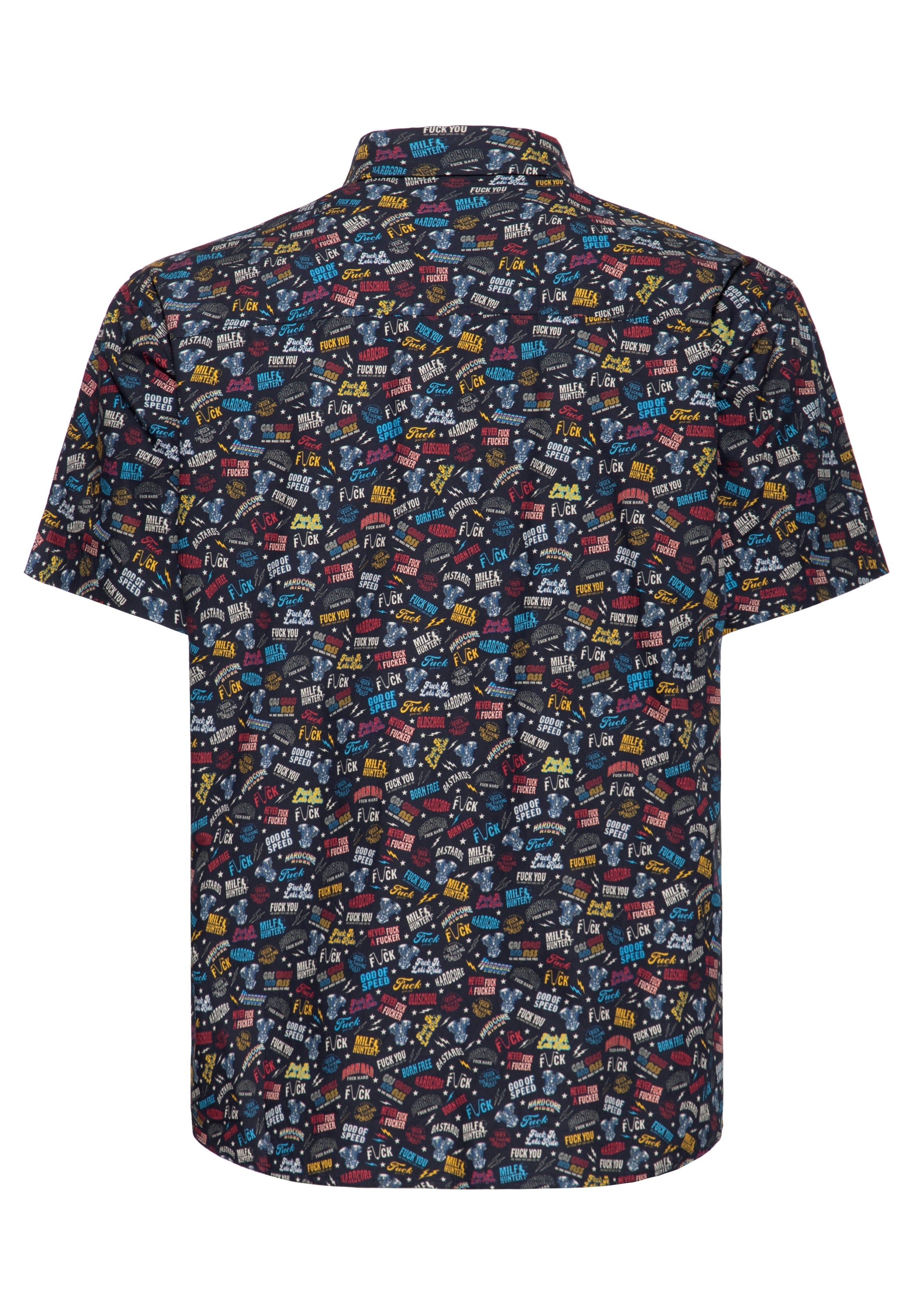 King Kerosin - Kurzarmhemd «Printed Rebellion»